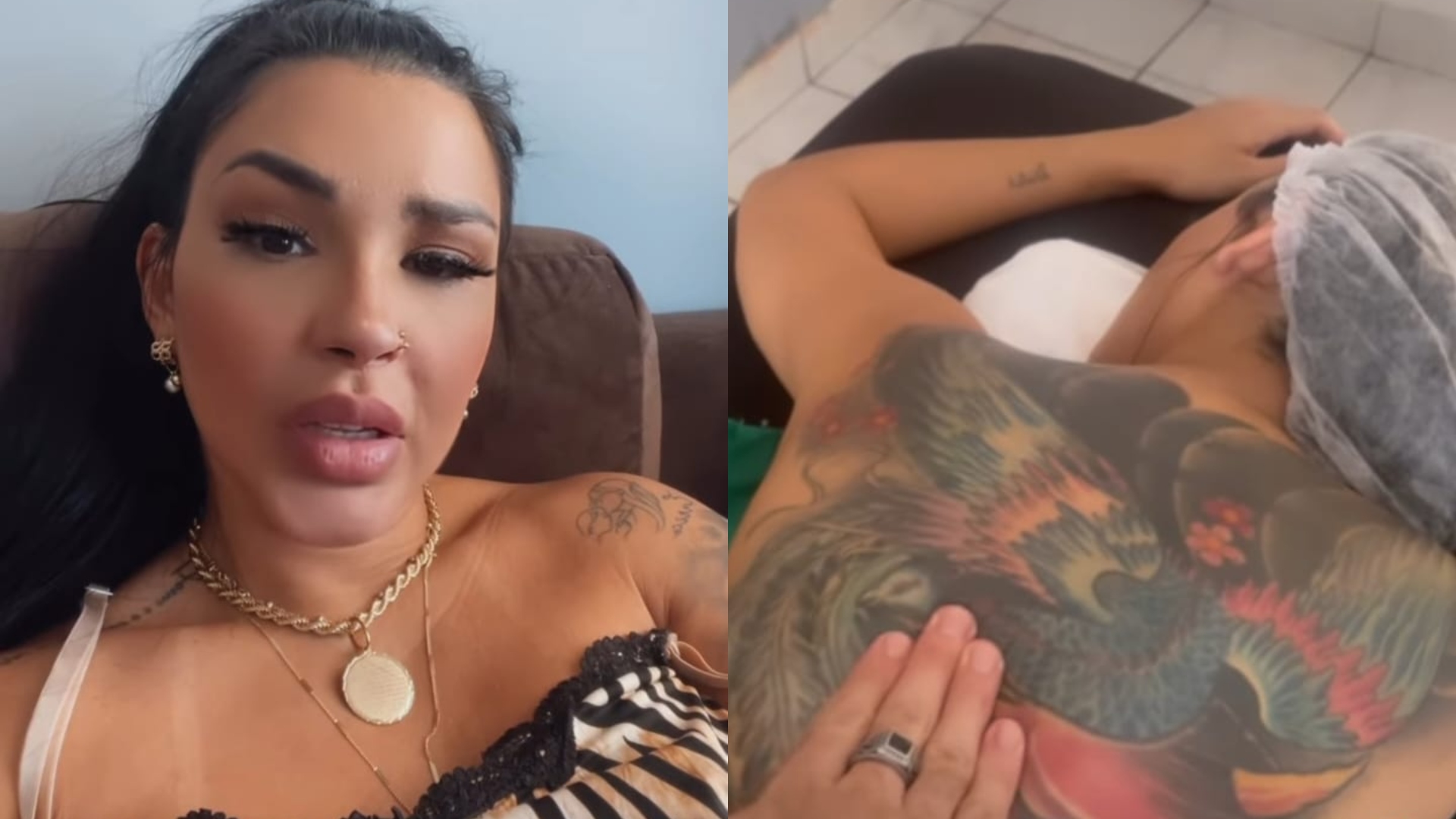 Após briga familiar, filha de Gretchen faz tratamento energético e explica: “Energia ruim”