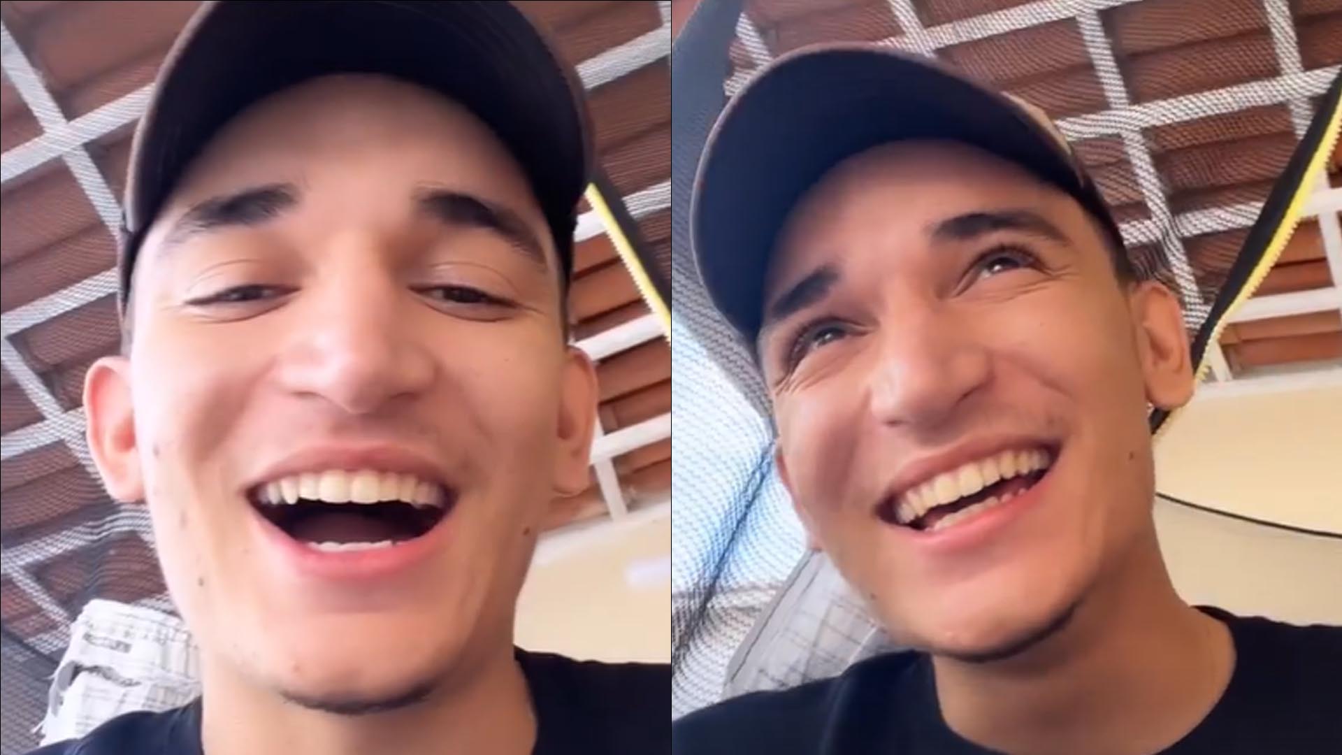 João Gomes recebe proposta indecente de fã comprometida e fica perplexo: “Me come”