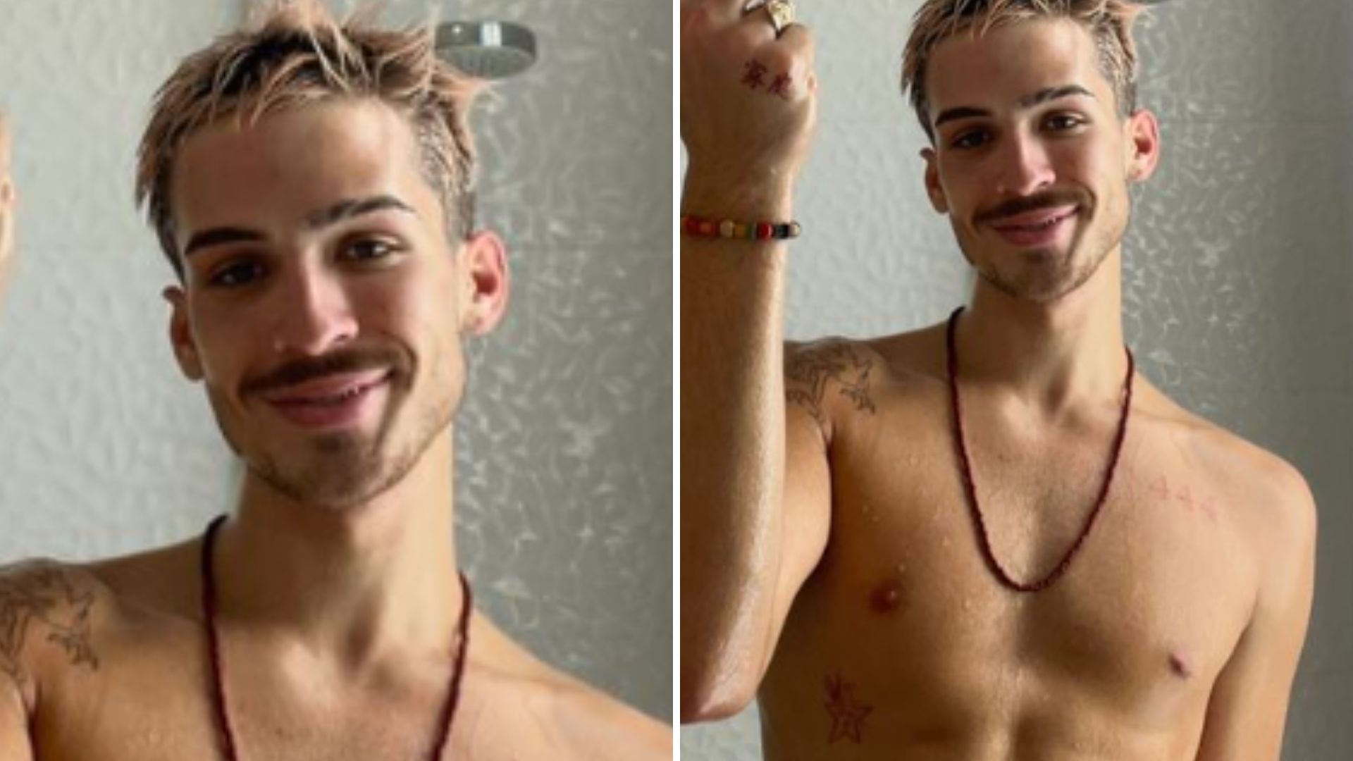 Sem timidez, João Guilherme surge no banho e quase deixa ‘mala’ aparecer: “Engraçado”