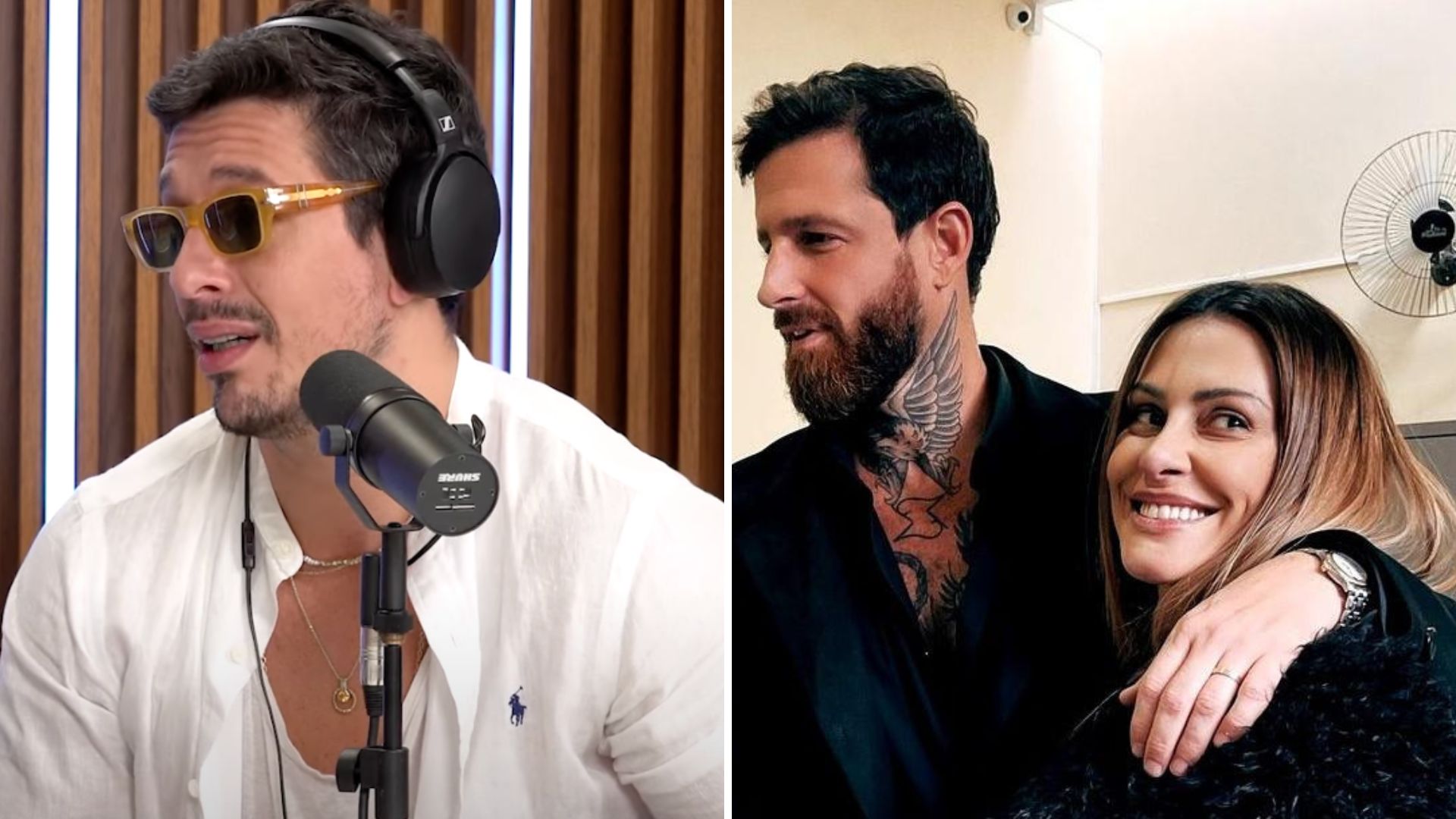 João Vicente confessa que se afastou de Cleo após casamento: “É um grande amor”