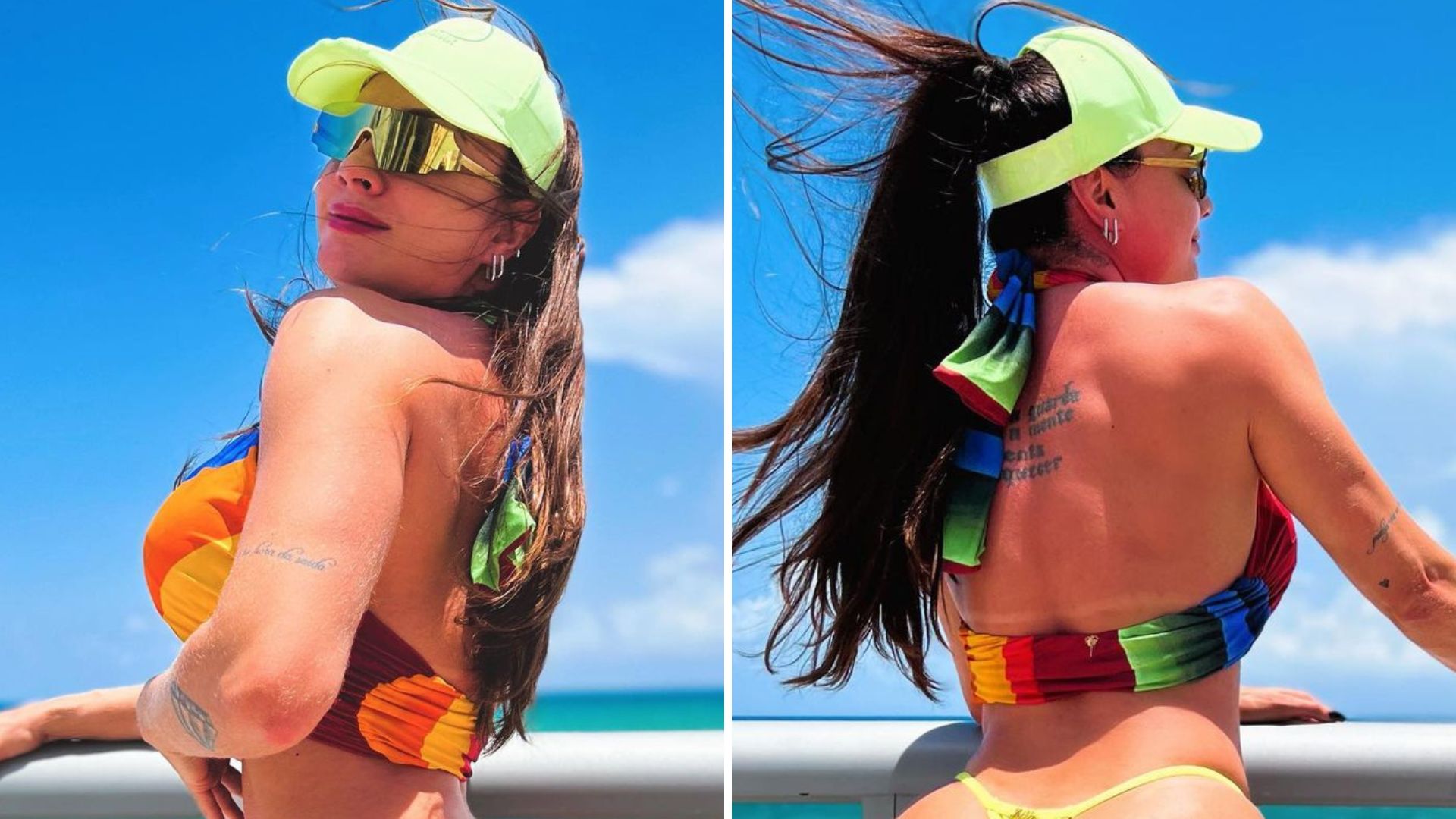 Juju Salimeni faz mágica e deixa biquíni desaparecer em bumbum gigantesco: “Musa”