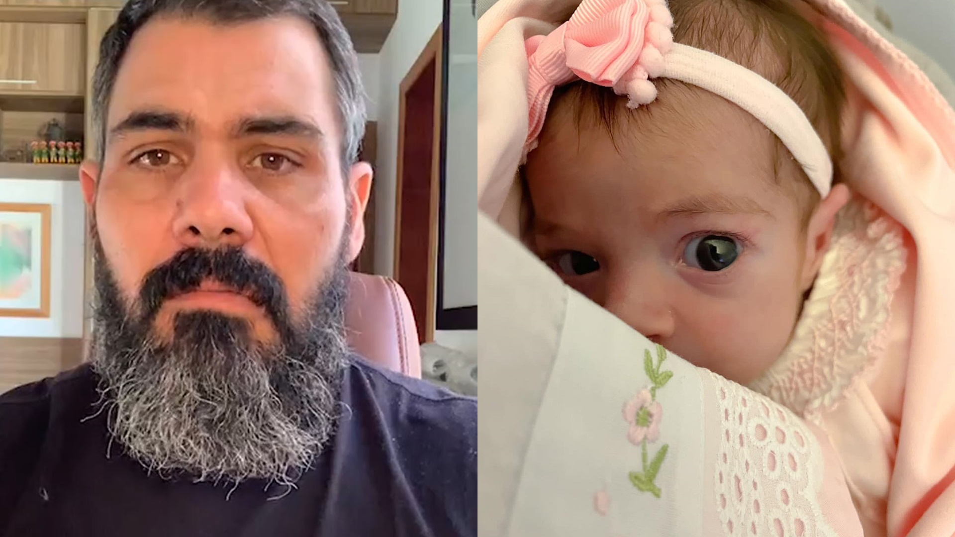 Juliano Cazarré implora orações após filha deixar hospital: “Guerra ainda não acabou”