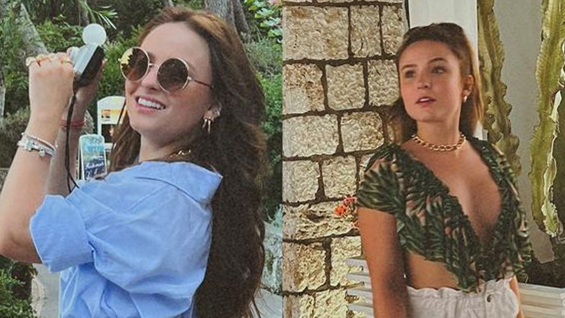 Larissa Manoela desfila de shortinho pela Itália sem namorado: “Bons momentos”