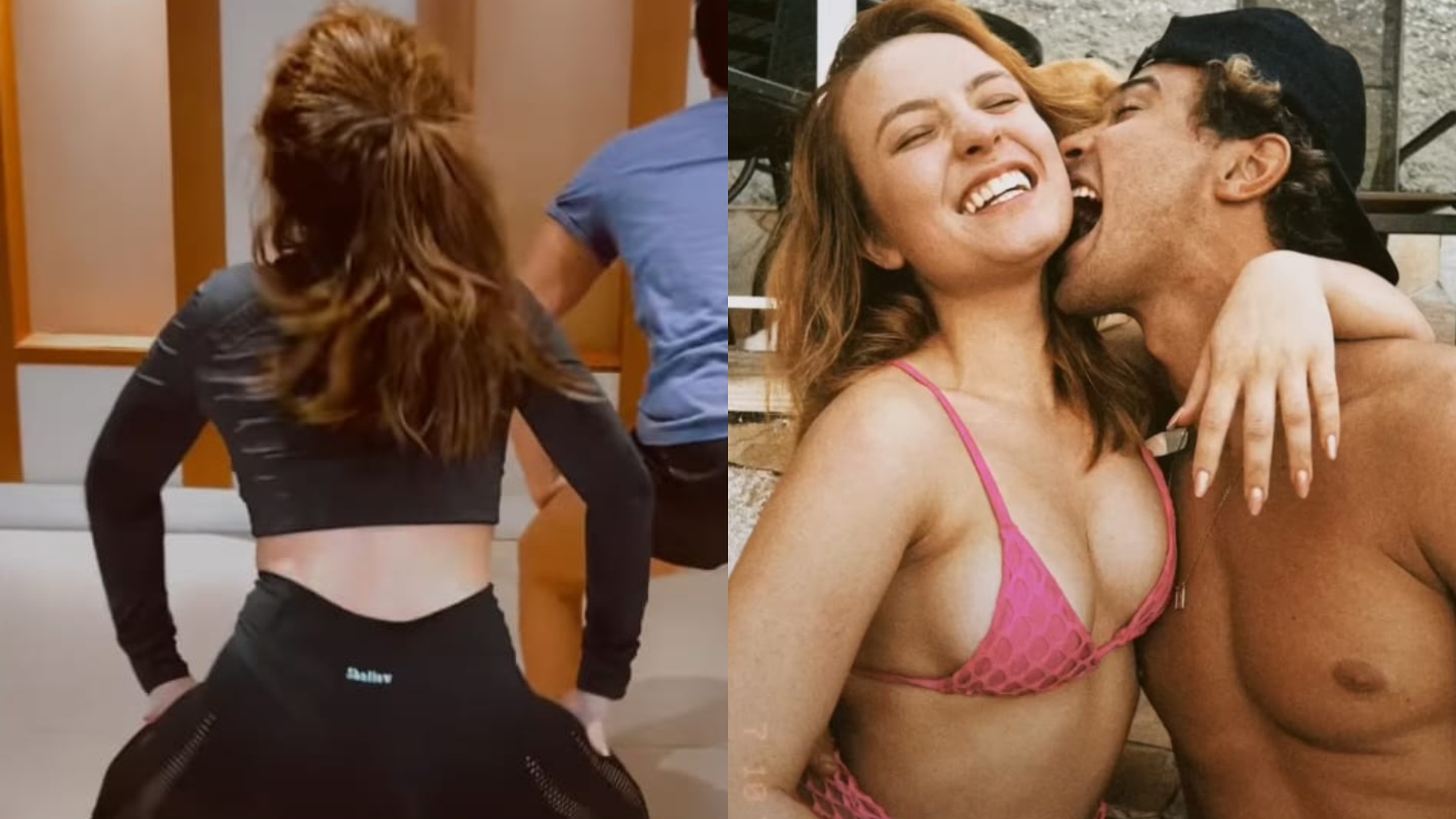 Larissa Manoela dança funk, rebola o bumbum e namorado vai à loucura: “Temperatura subiu”