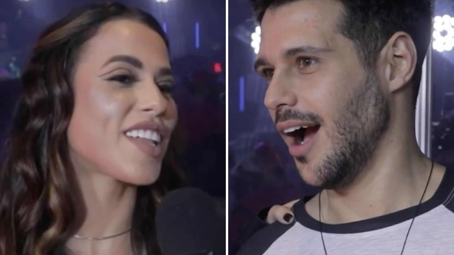 Gente? Ex-BBB Larissa dá em cima e constrange Rodrigo Mussi: “Quero beijar você”