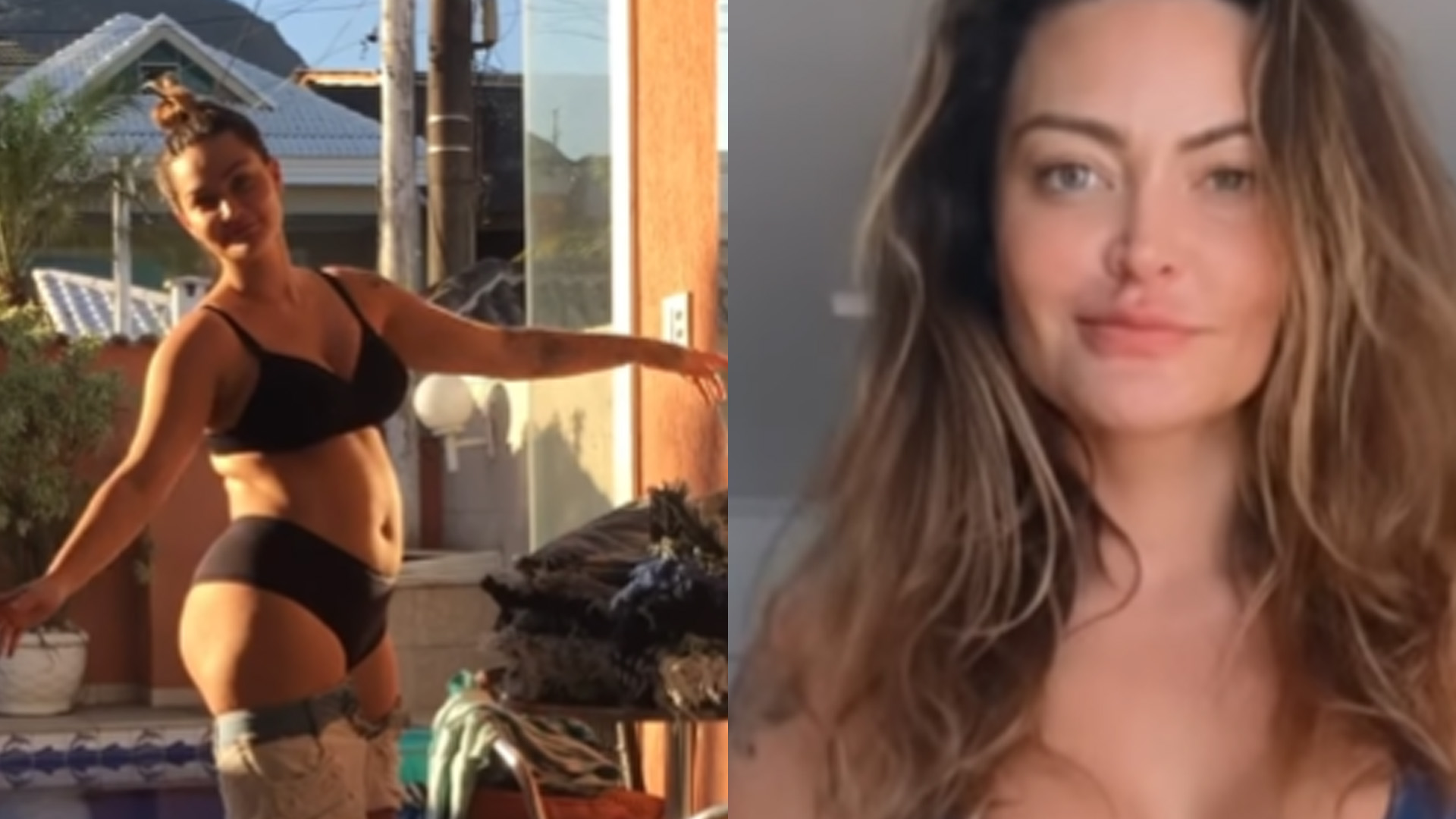 Laura Keller mostra antes e depois do corpo após gravidez: “Me deixou mais mulher”
