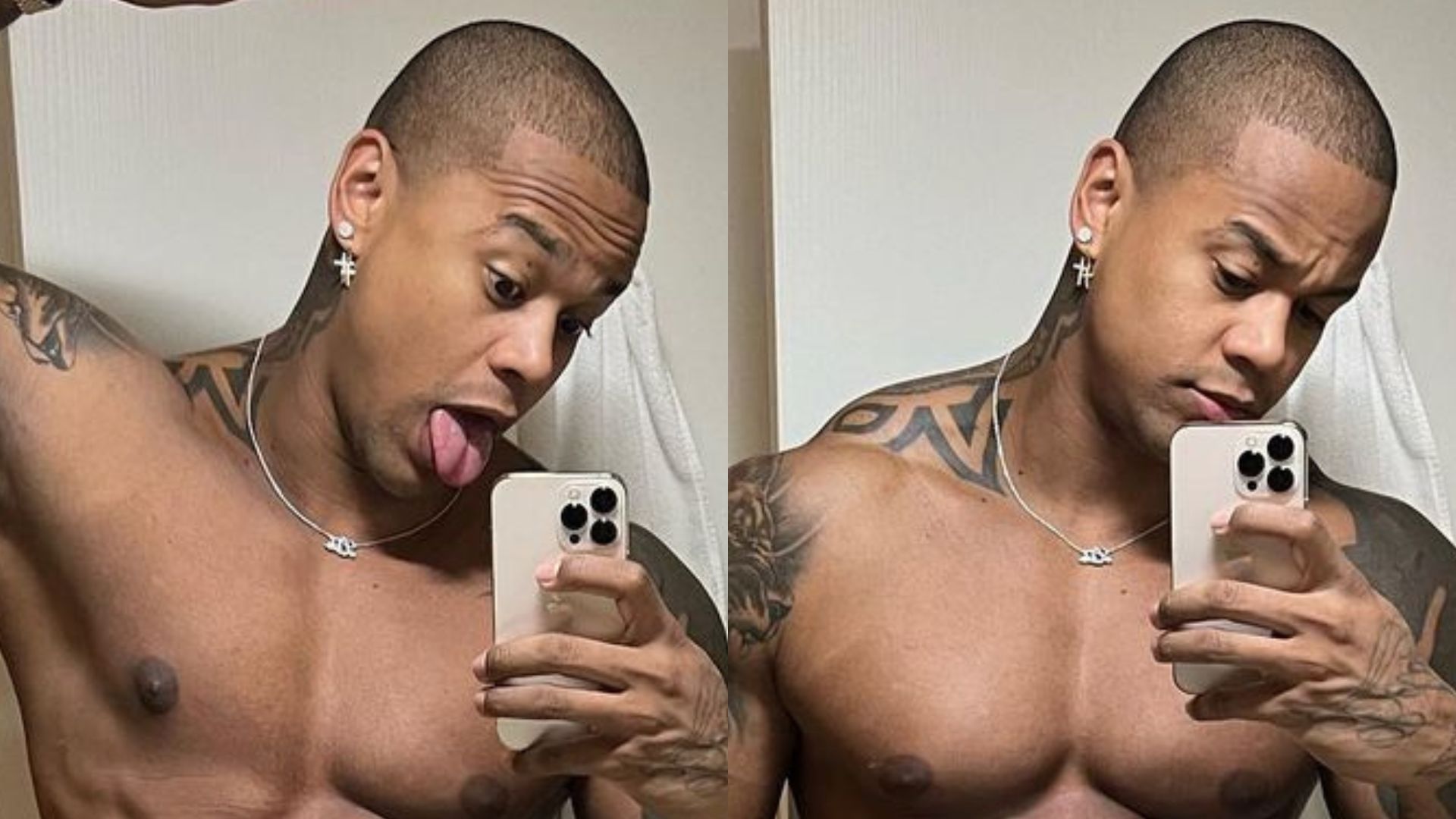 Léo Santana ostenta tanquinho trincado e fãs investem: “Meu sonho agarrar esse corpo”
