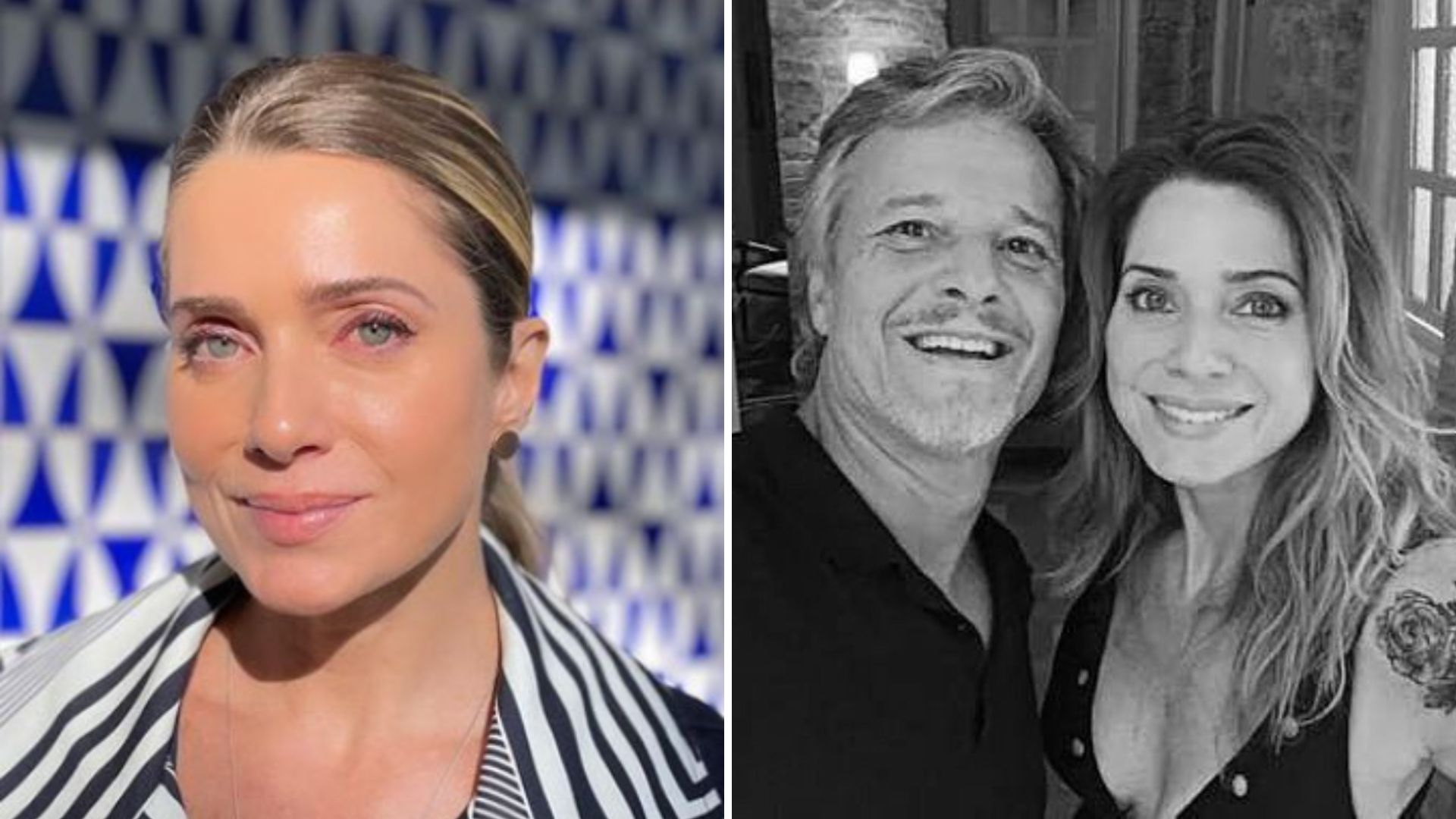 Letícia Spiller mostra maturidade ao se declarar ao ex, Marcello Novaes: “Generoso”