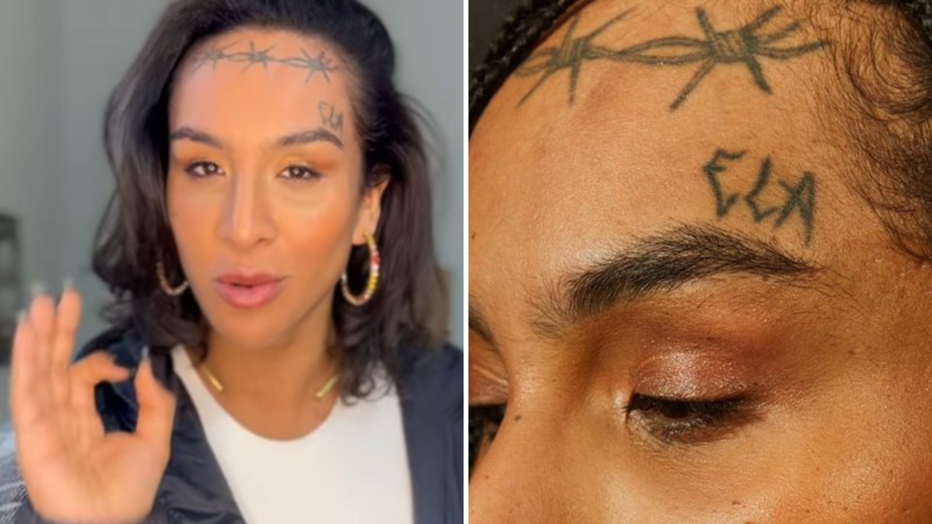 Linn da Quebrada ressignifica tatuagem no rosto e é cobrada na web: “Contradição”