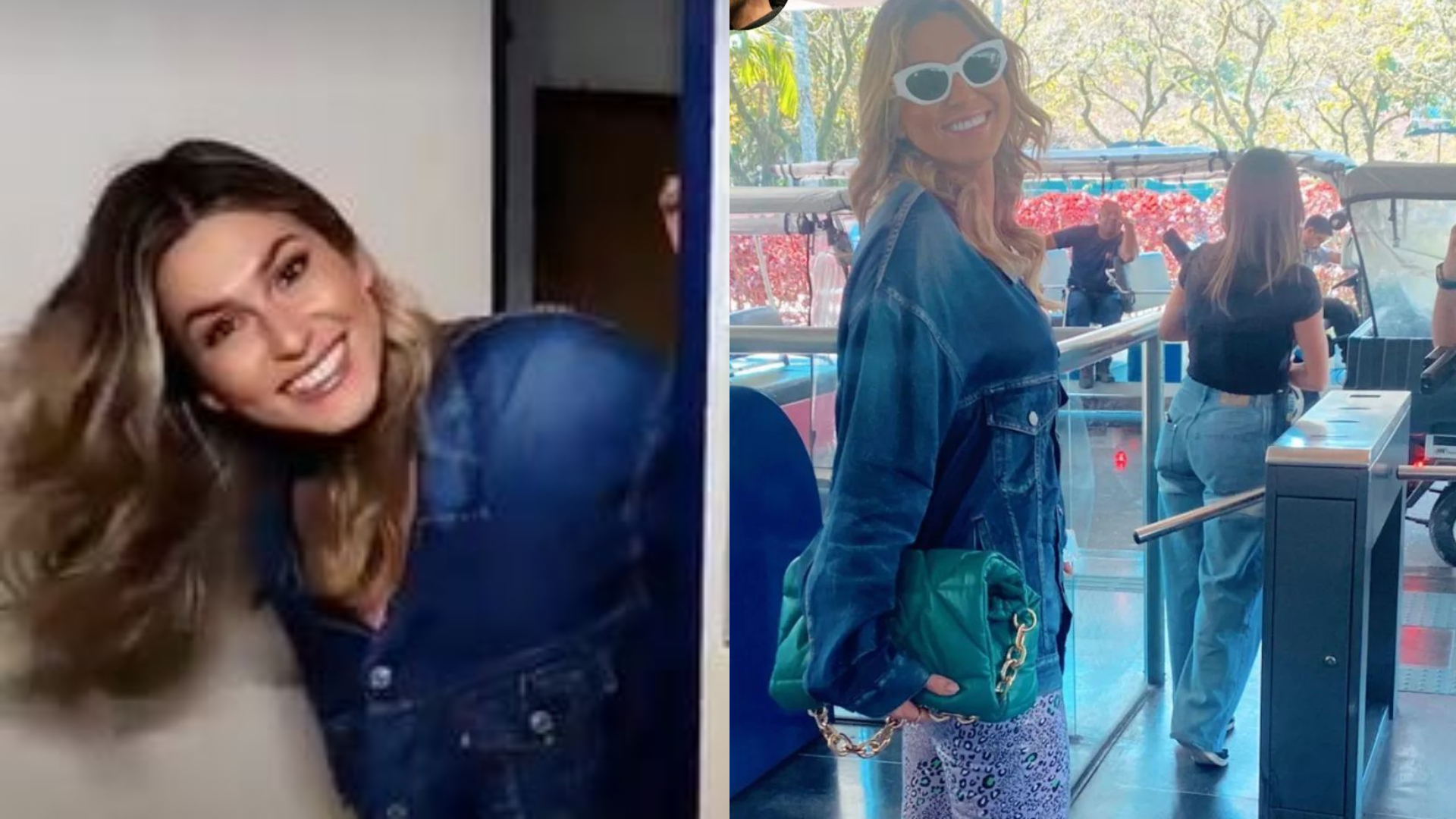 Nova contratada da Globo, Lívia Andrade compartilha momentos no Projac: “Começo”