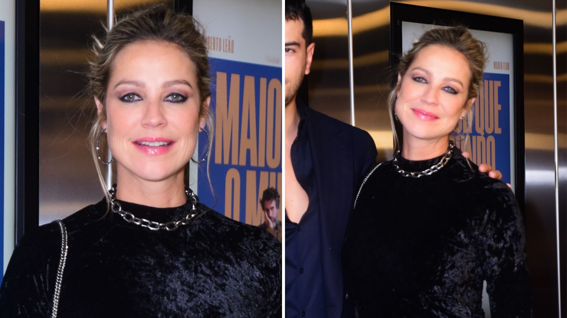 Luana Piovani traz namorado ao Brasil e posa com look deslumbrante em rara aparição