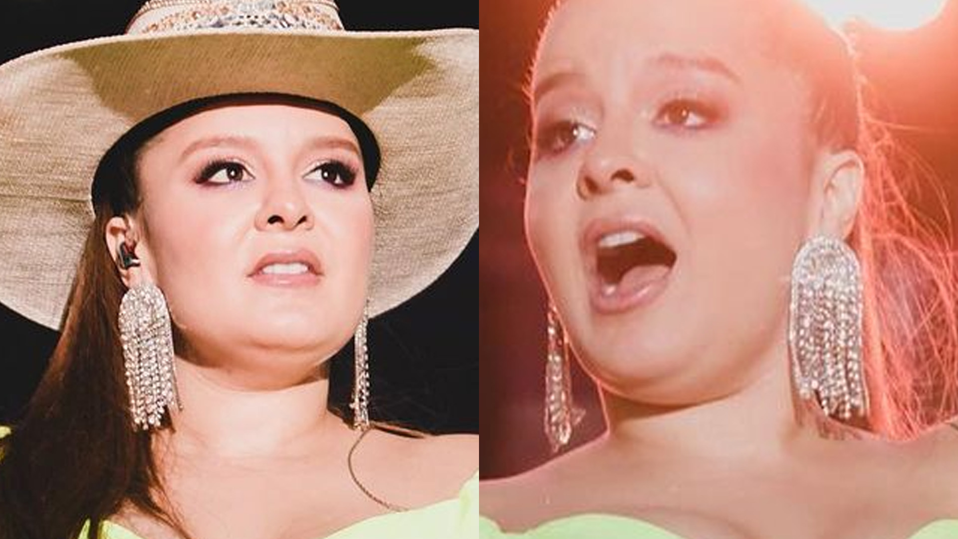 Maiara abusa de decote com microvestido em show e seguidores babam: “Perfeição”