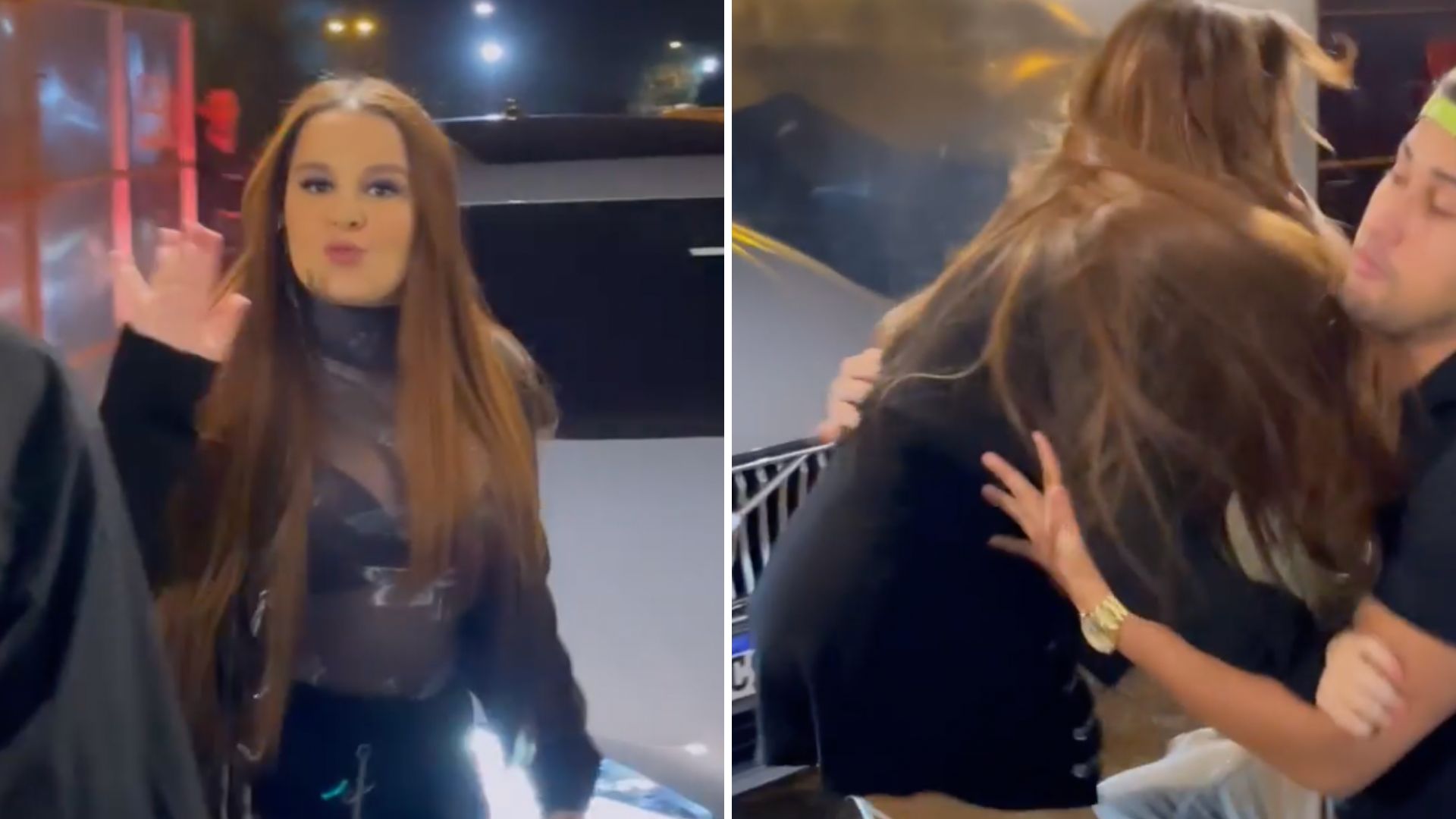 Segurança salva Maiara de tombo feio e cantora desabafa: “Nada me derruba”