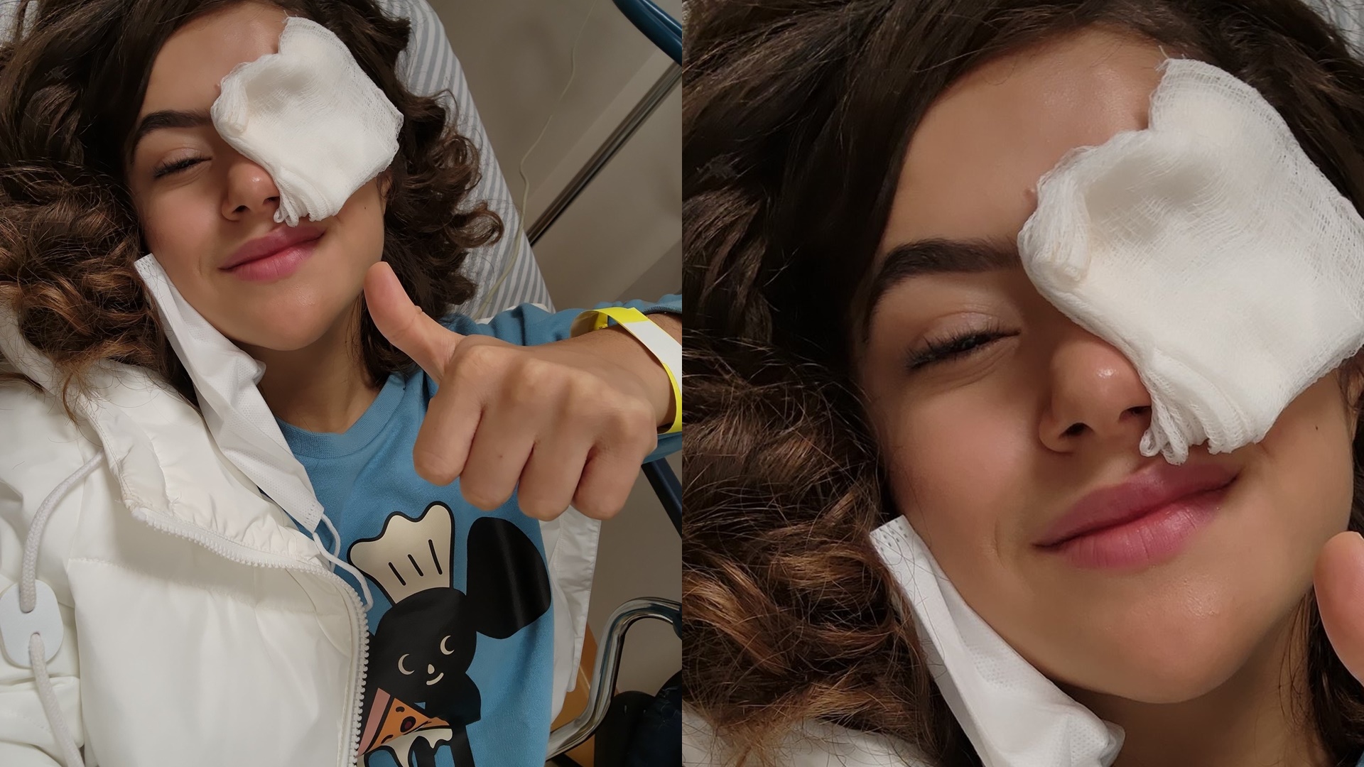 Maisa passa por procedimento às pressas no olho e desabafa: “Ninguém sabe o que é”