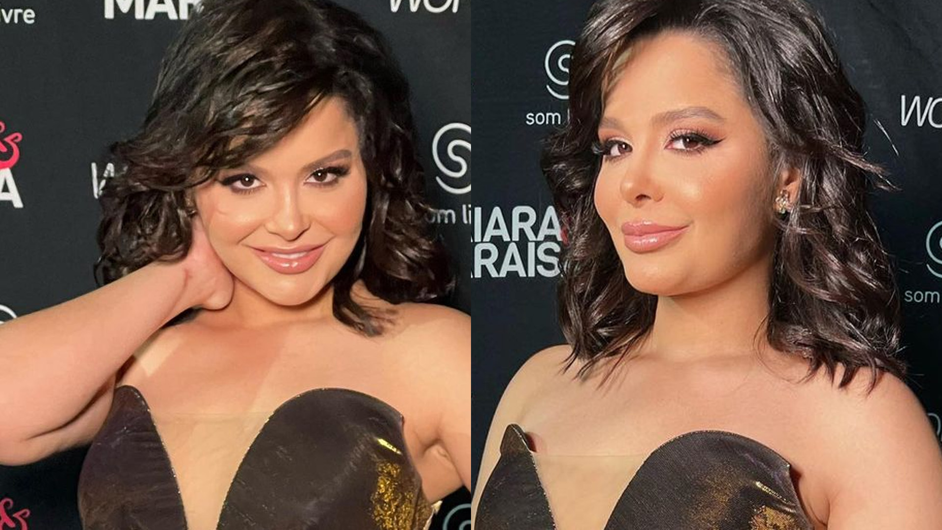 Maraisa desenha as curvas com vestido curtinho e colado na cintura: “Linda e pronto”