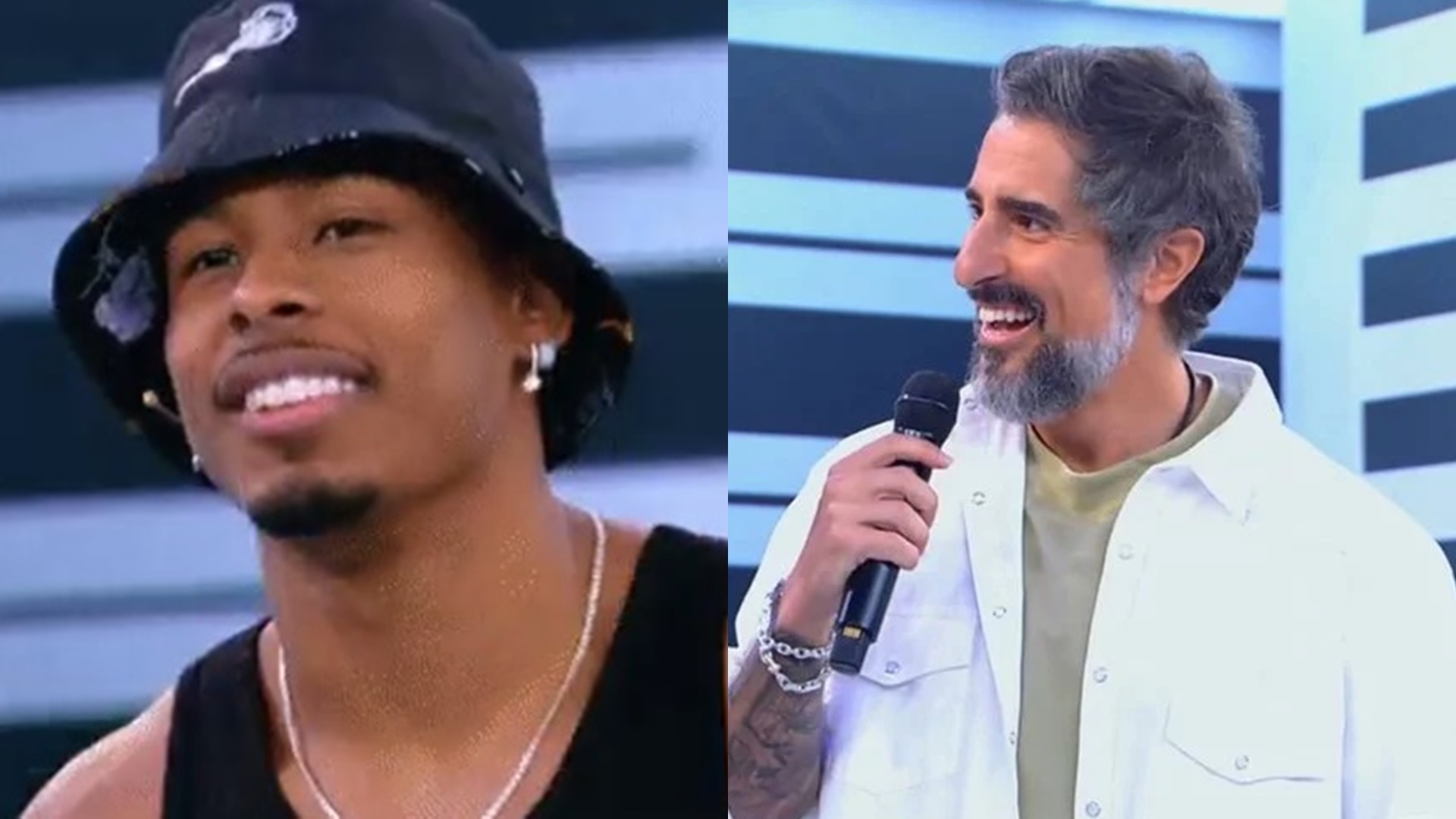 Marcos Mion debocha de Paulo André ao expor medo do ex-BBB: “Faz a perna tremer”