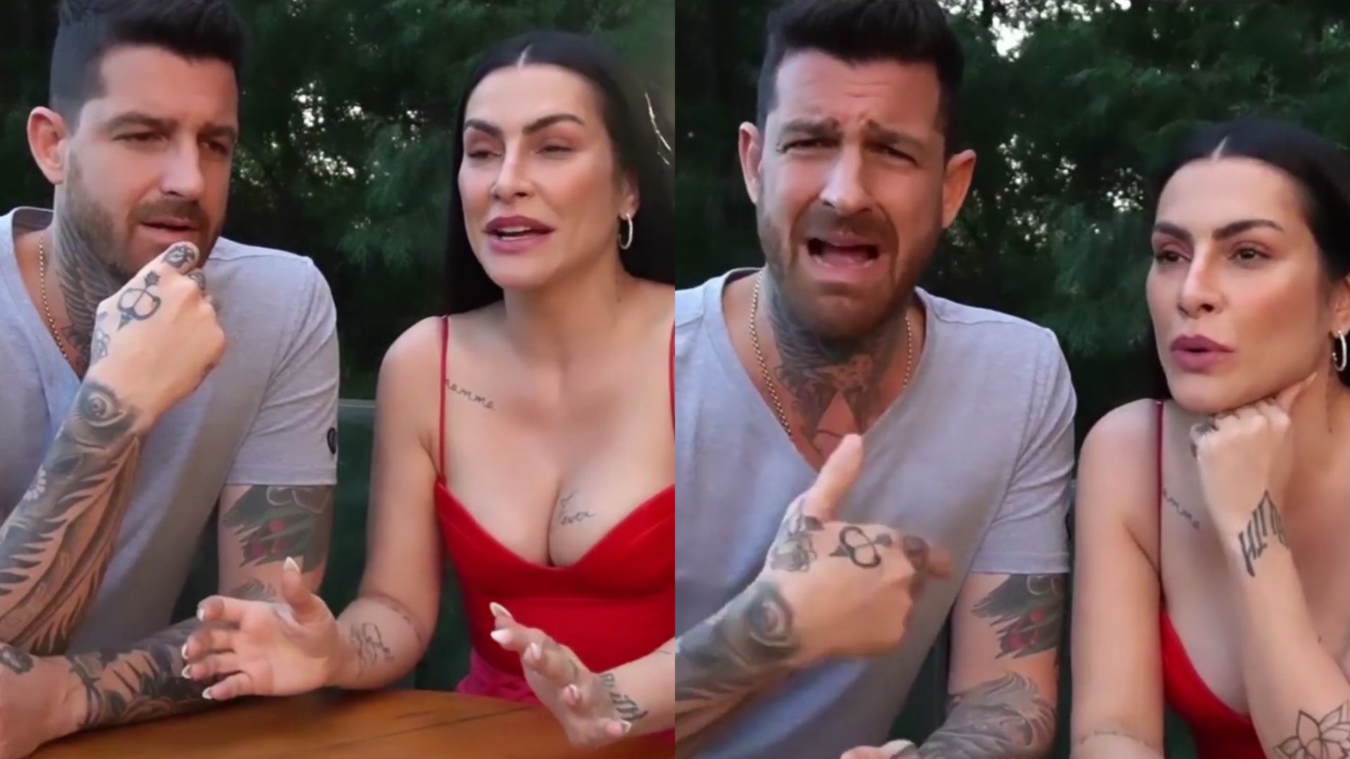 Marido de Cleo admite culpa em briga feia entre os dois: “Tomei um esporro”