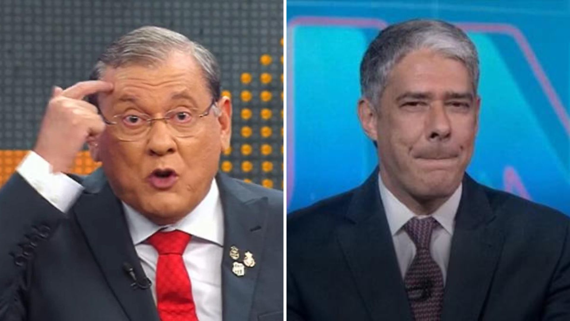 Milton Neves faz chacota de William Bonner em publicação corajosa: “Carneirinho”