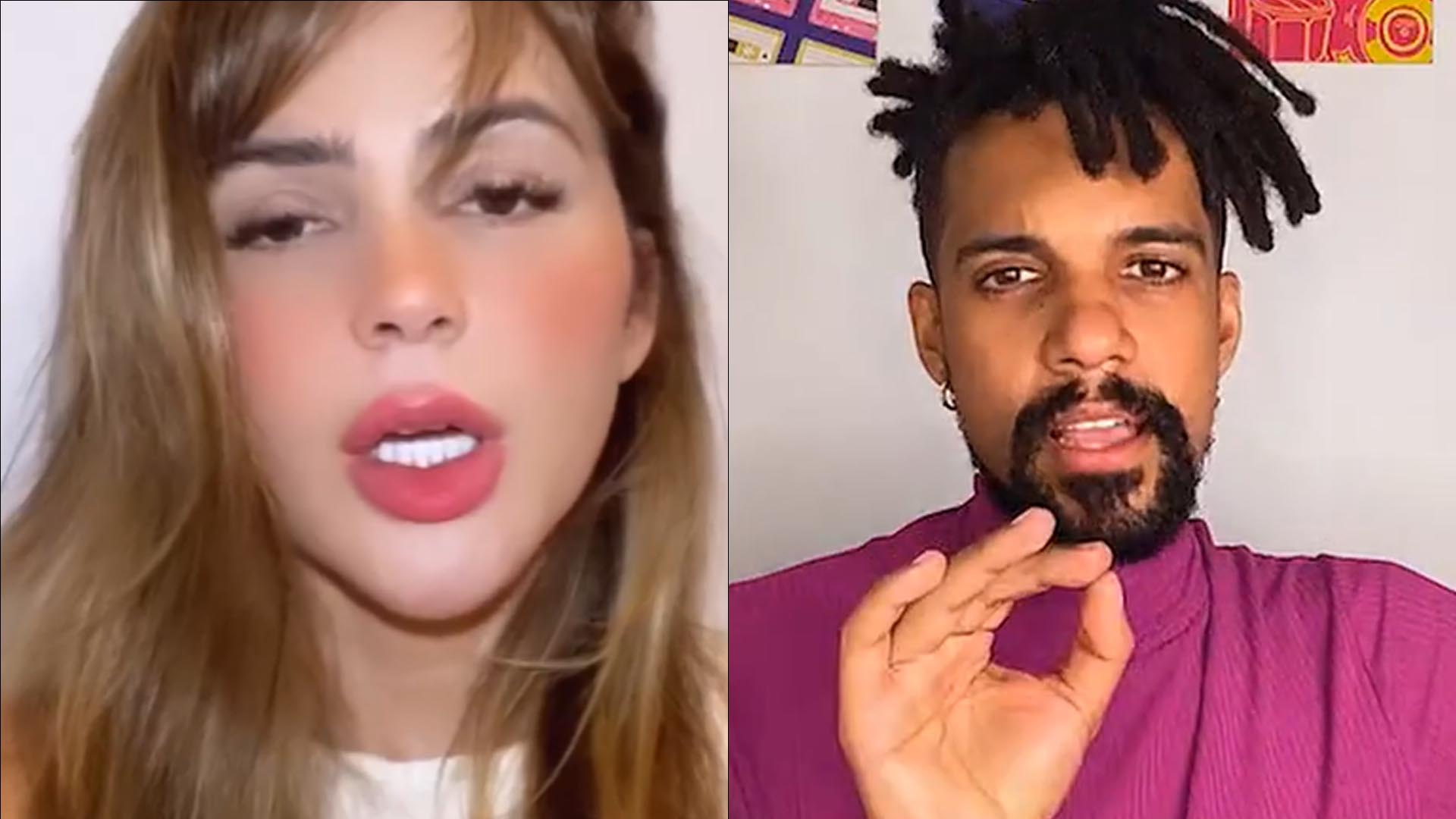 Nadja Pessoa ameaça D’Black após expor perseguição do ex: “Está me aterrorizando”
