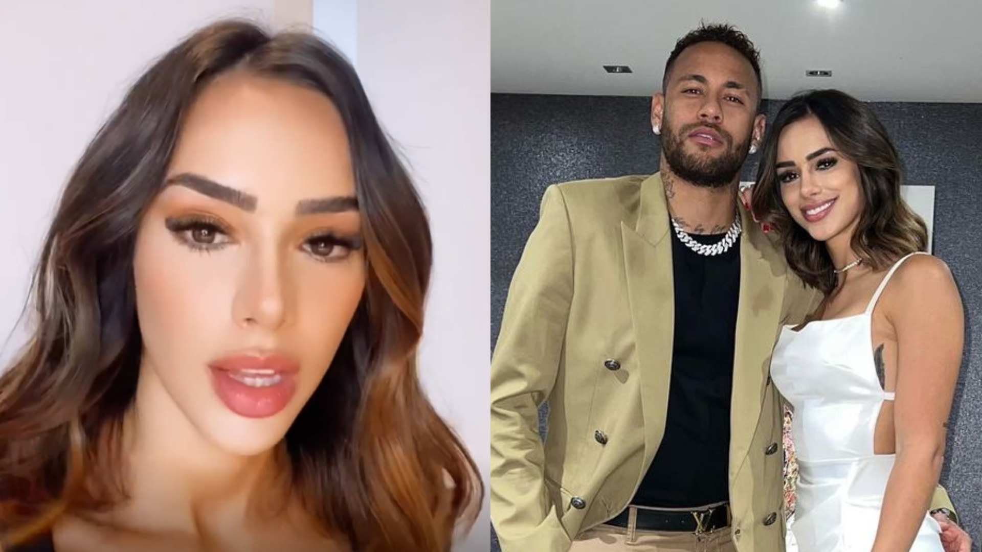 Namorada de Neymar se revolta ao ser acusada de mandar indireta ao jogador: “Fake”