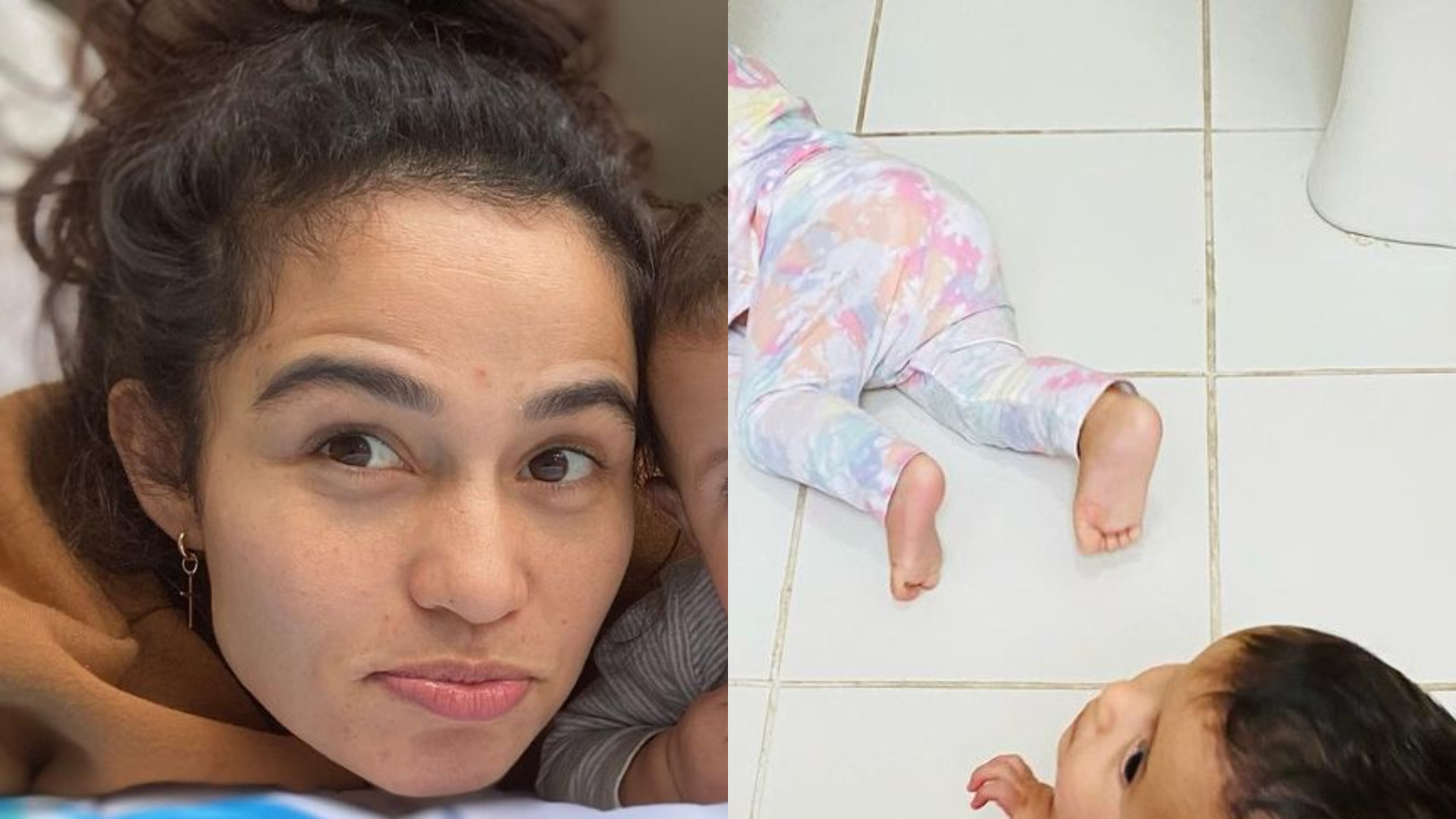 Que situação! Nanda Costa compartilha momento inusitado com as gêmeas: “É fod*”