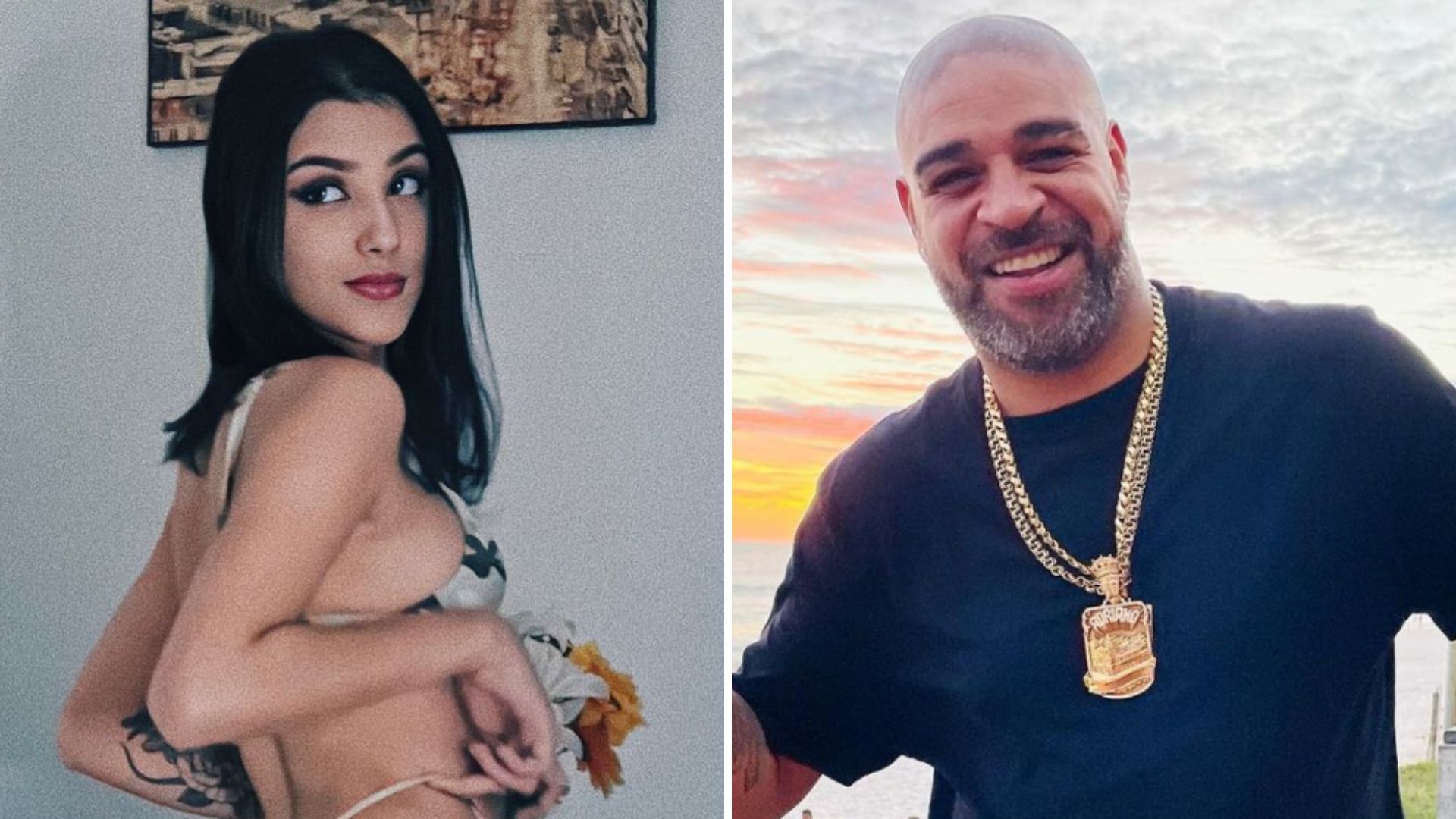 Aos 18 anos, neta de Gretchen gera crise na família após romance com Adriano Imperador
