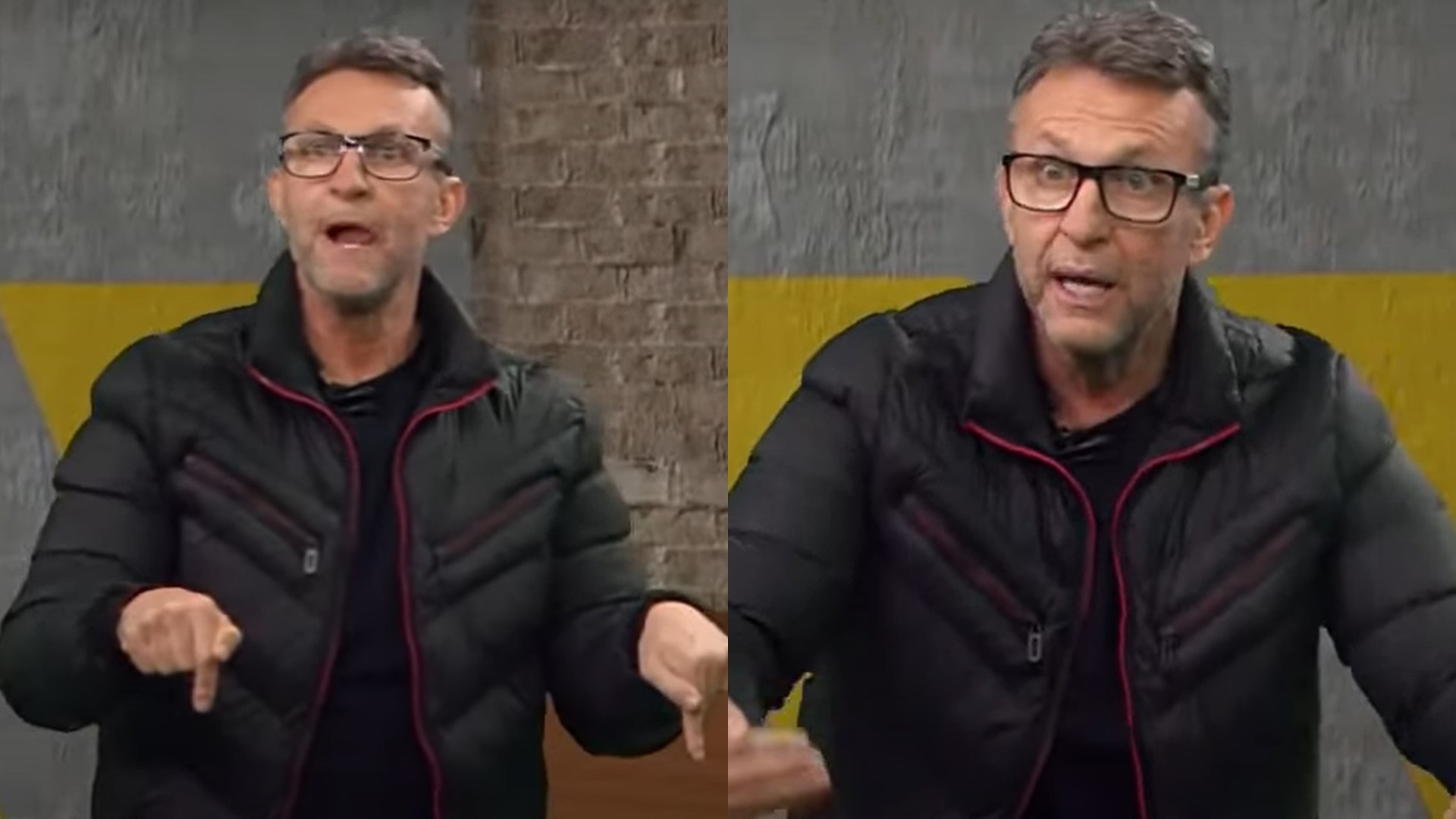 Neto rebate jornalista ao vivo após receber “nota zero”: “Muito maior do que você”