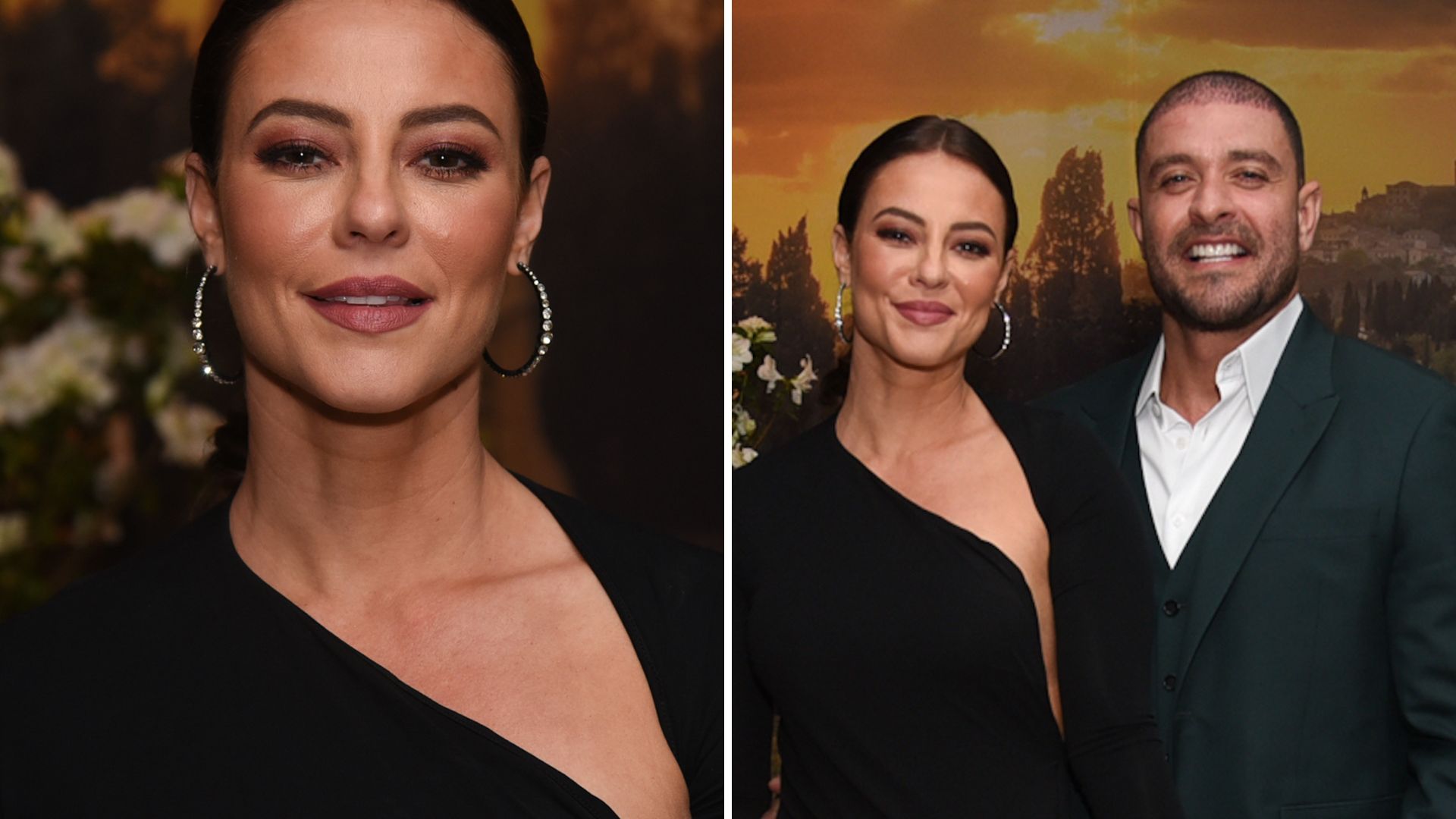 Espetáculo! Paolla Oliveira rouba a cena em casamento com vestido aberto até a virilha