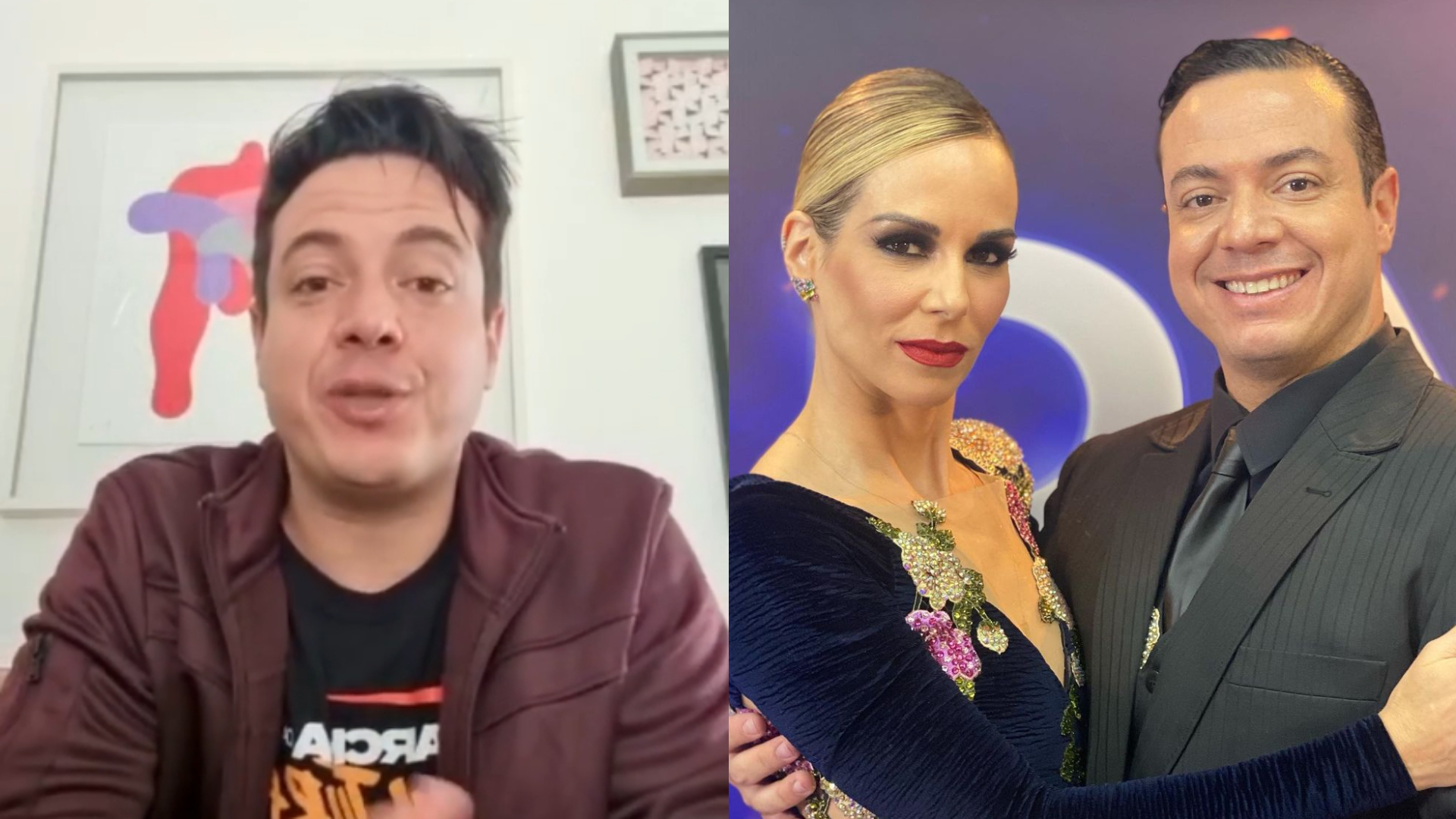 Parceiro de Ana Furtado no ‘Dança’ emociona ao revelar ajuda da atriz: “Não sabem”