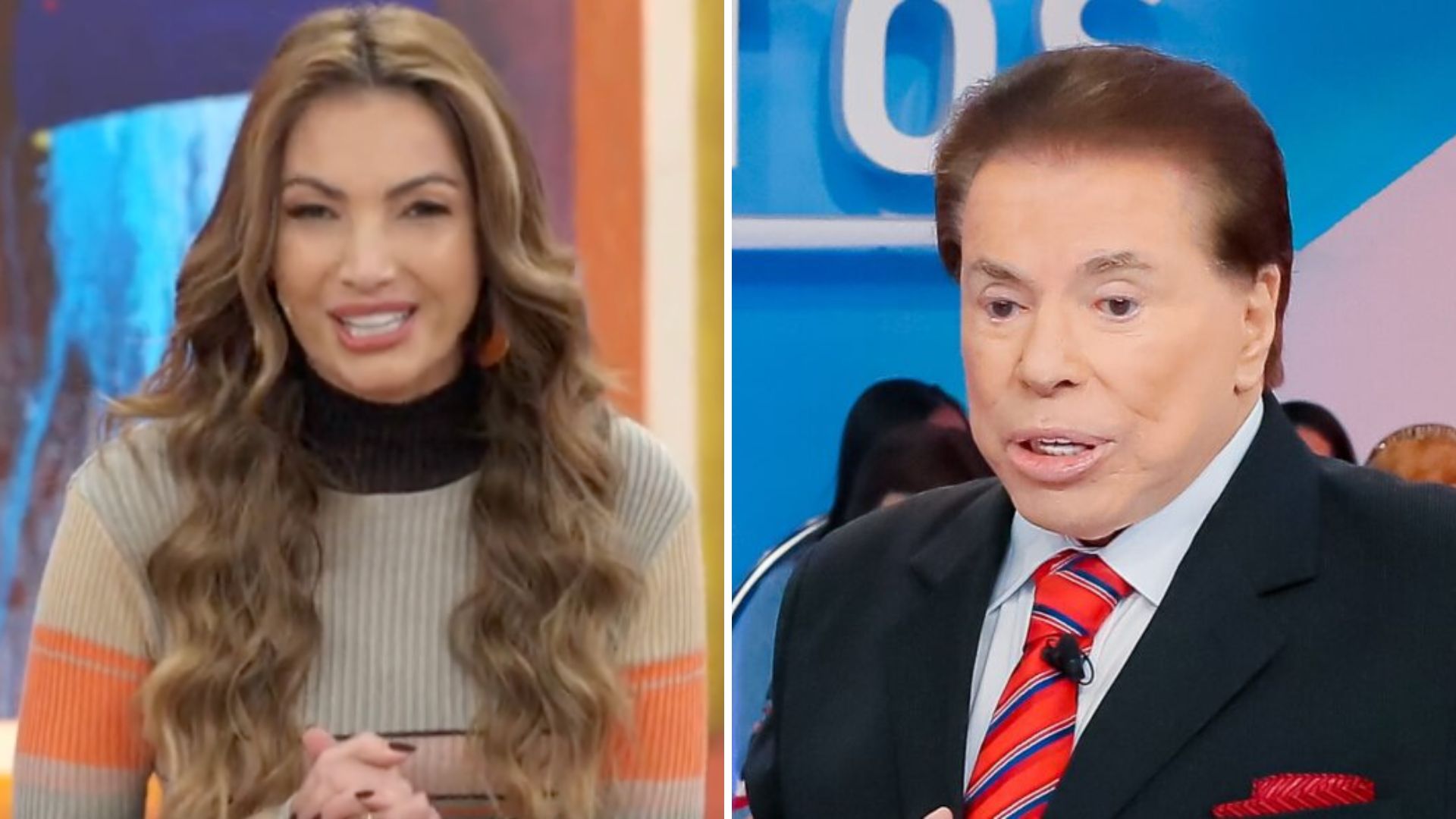 Patrícia Poeta chuta o balde e manda recado para Silvio Santos na Globo: “Um beijo”