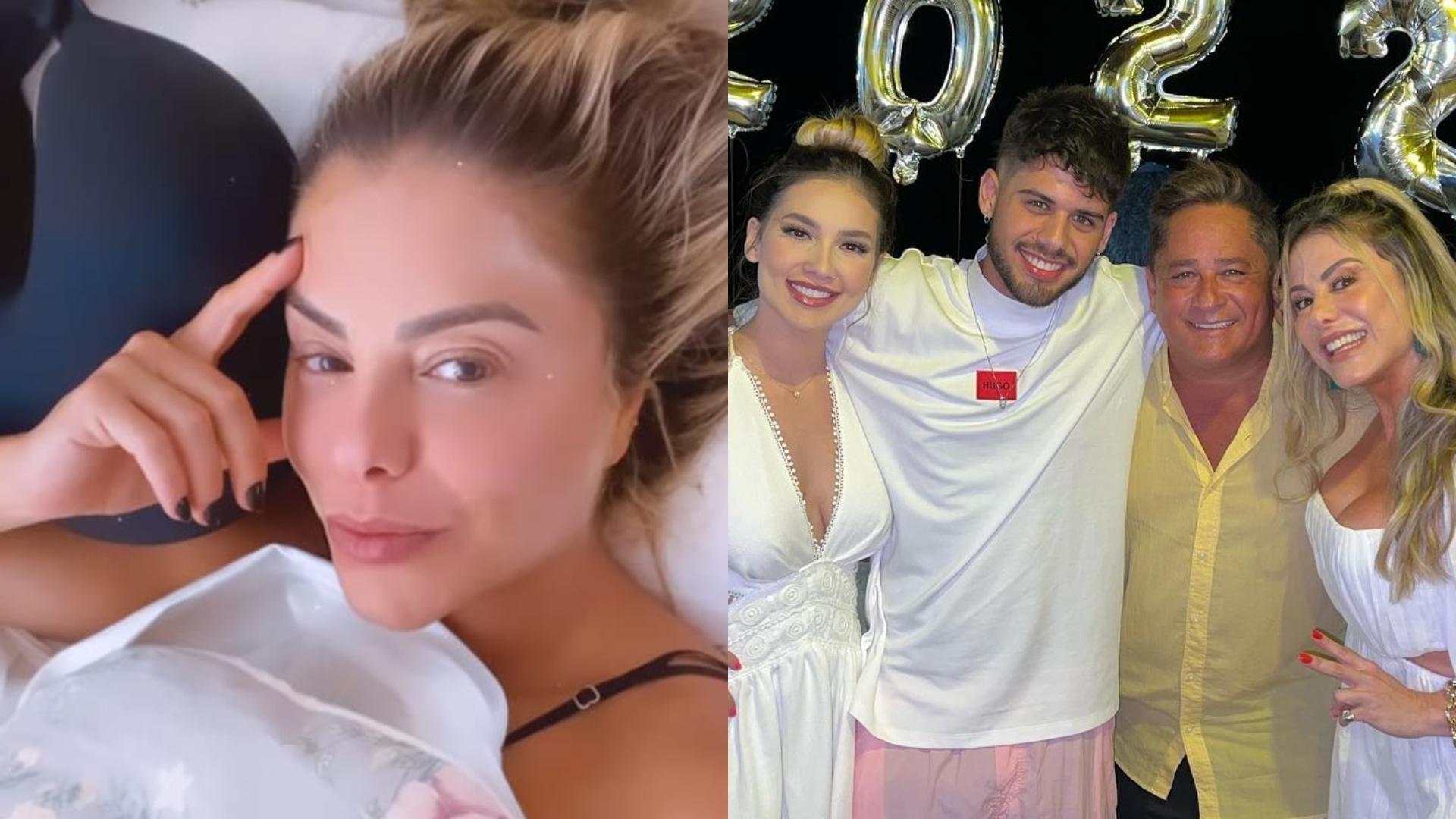 Poliana Rocha expõe reação de Leonardo ao casamento de Zé Felipe: “Chorava toda noite”