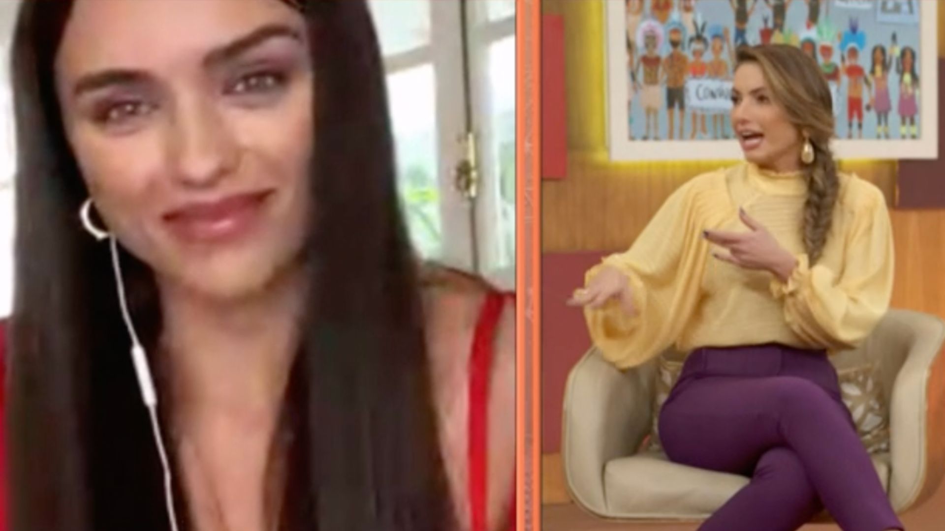 Rafa Kalimann se irrita com perguntas e dá fora em Patrícia Poeta: “Você gosta, né?”