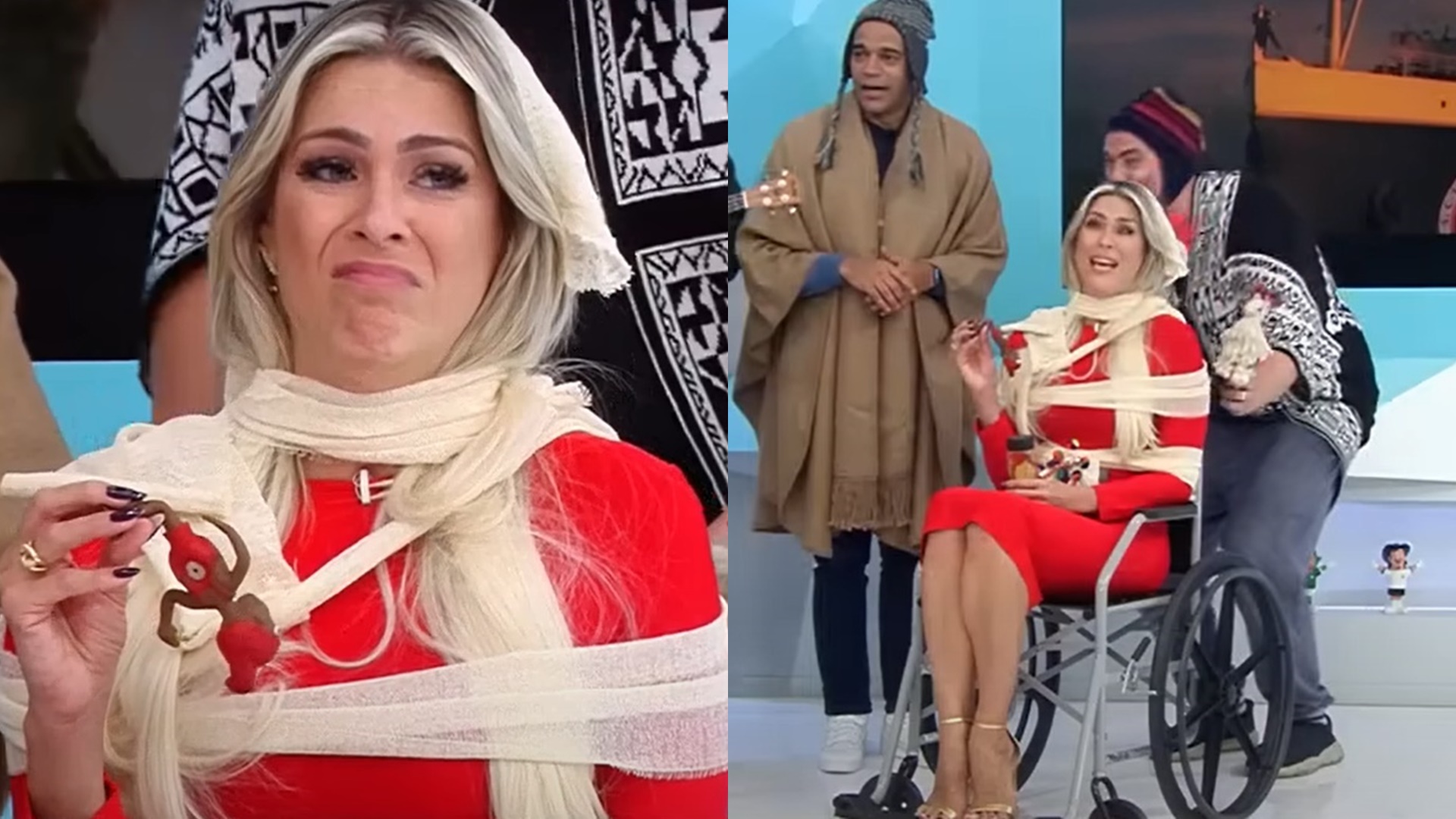 Renata Fan choca ao deixar programa de cadeira de rodas ao vivo: “Não tem mais jeito”