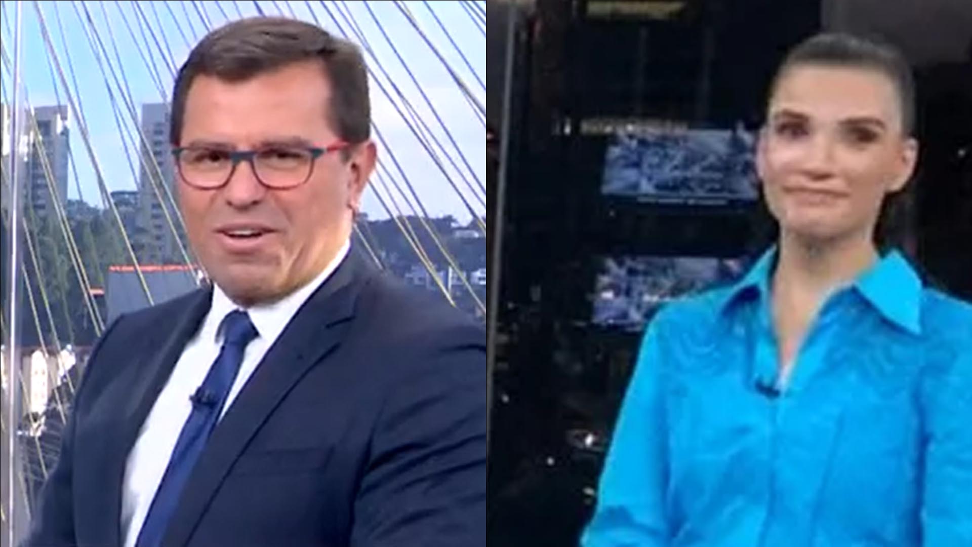 Rodrigo Bocardi expõe erros de Sabina Simonato e causa constrangimento: “Bola fora”