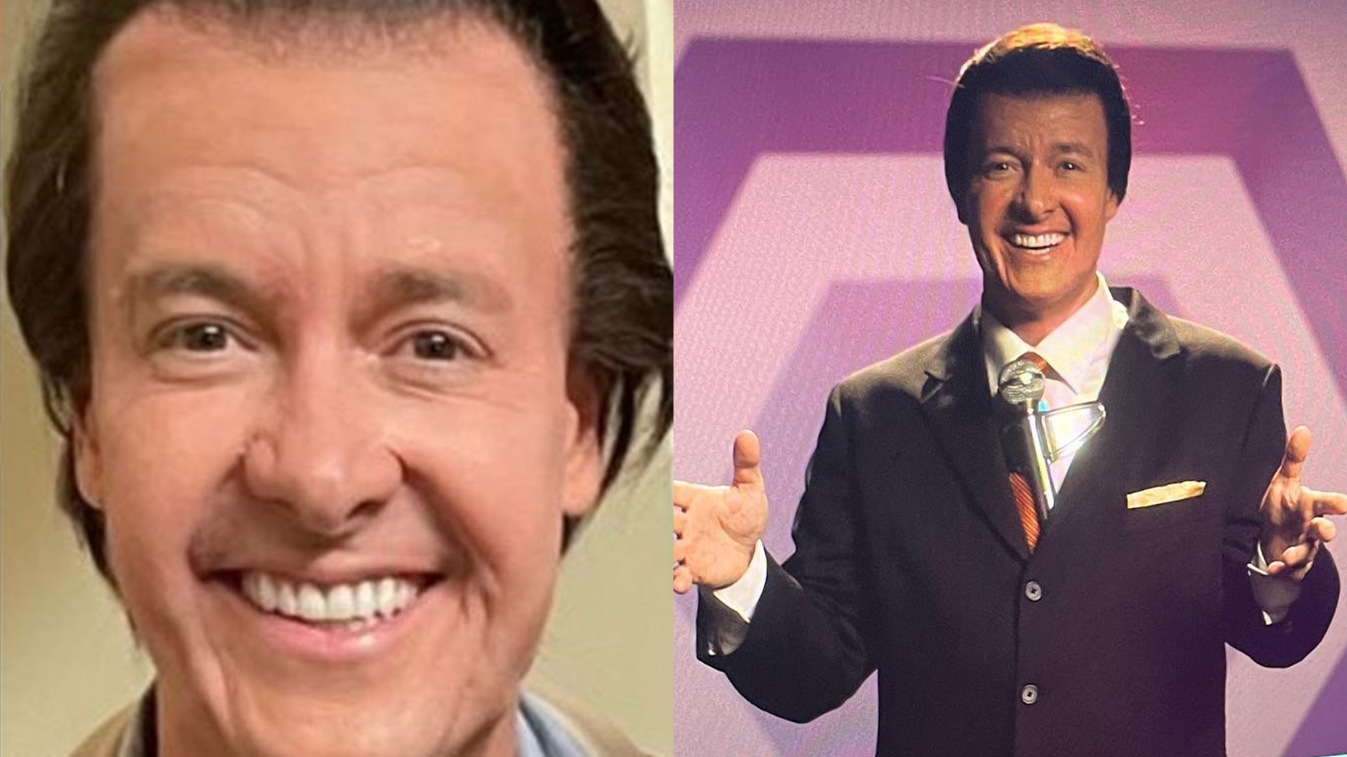 Rodrigo Faro comemora fim das gravações em filme sobre Silvio Santos: “Jornada difícil”