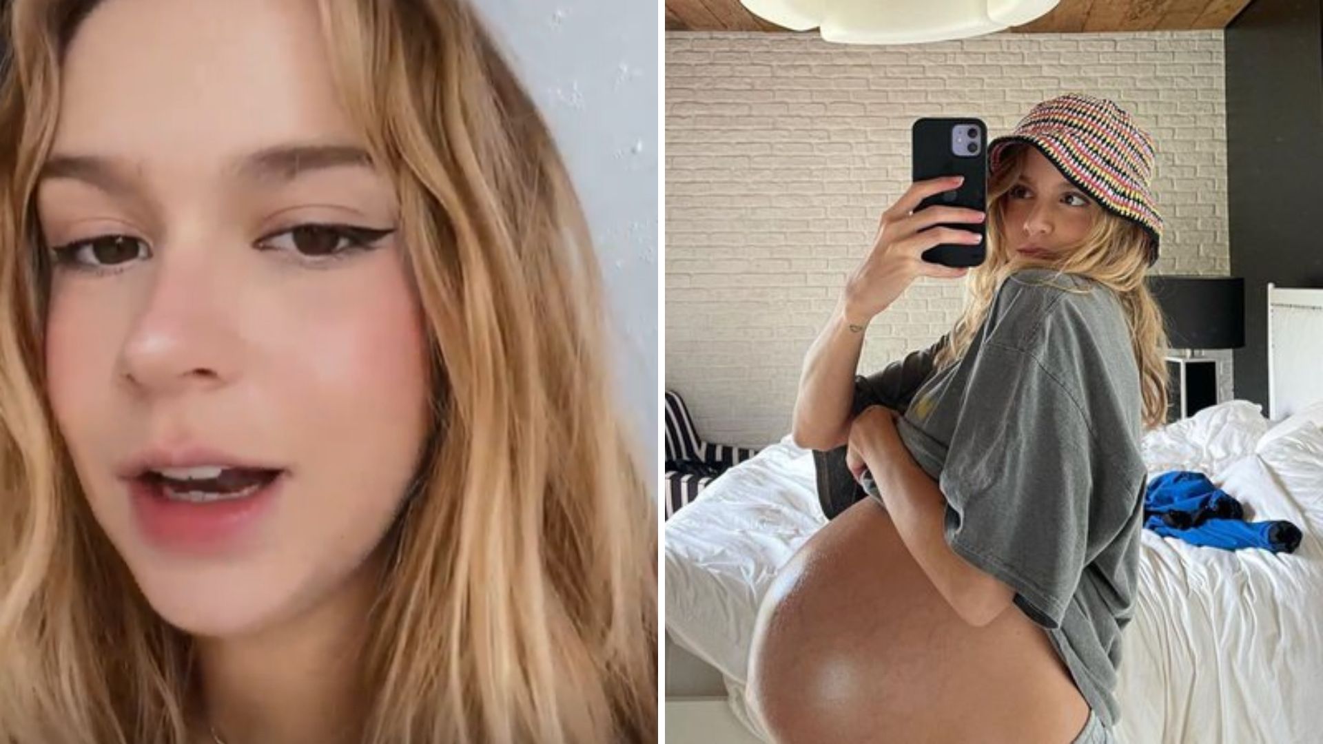 Na expectativa, Isa Scherer prevê parto e se produz toda: “Vou parir assim, maquiadona”