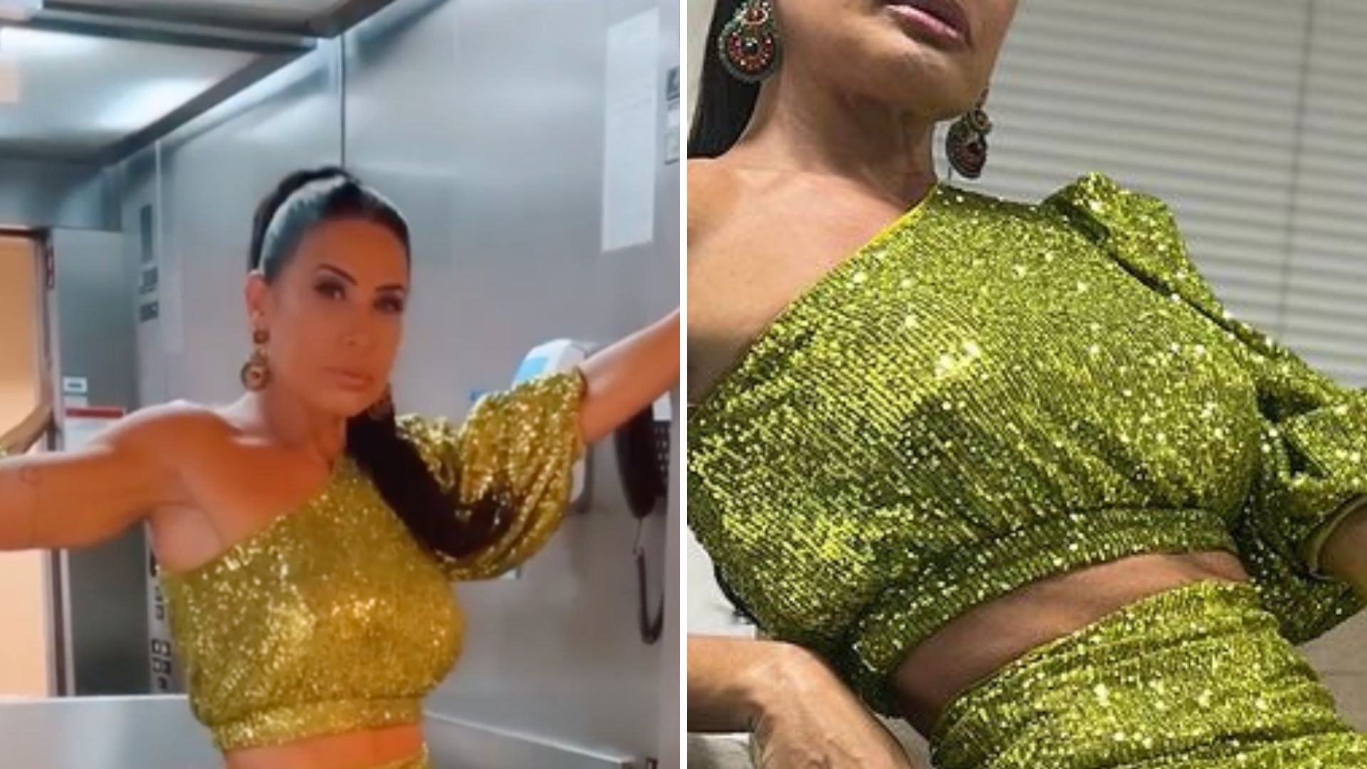 Scheila Carvalho arrasa na Globo com look sexy sem roupa íntima: “Maravilhosa”