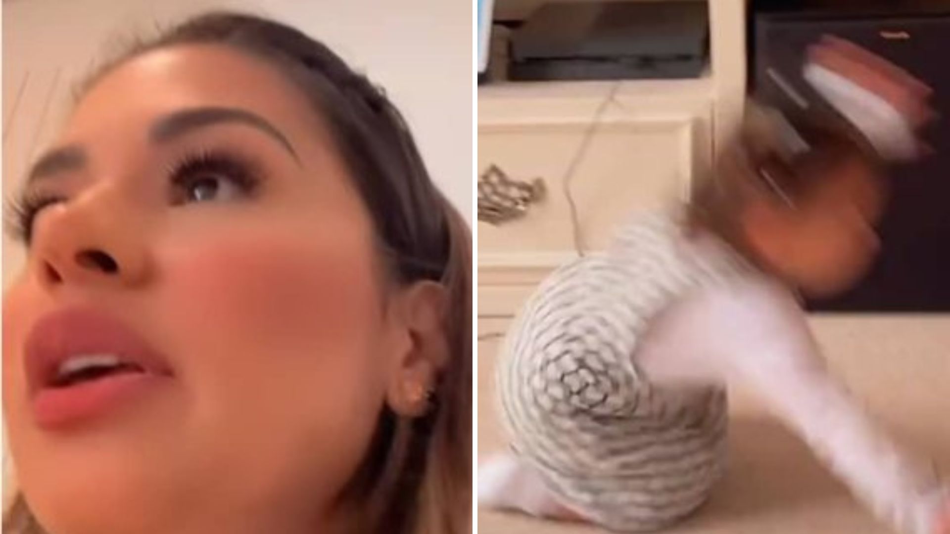 Sem querer, Simone flagra a filha levando tombo assustador: “Meu Deus do céu”