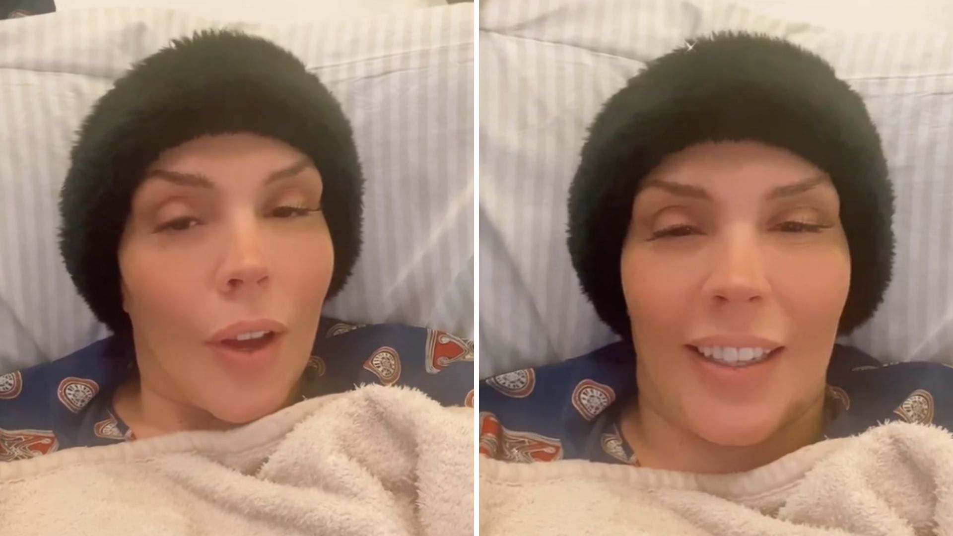 No hospital, Simony comemora após descobrir que tumor diminuiu: “Está dando tudo certo”