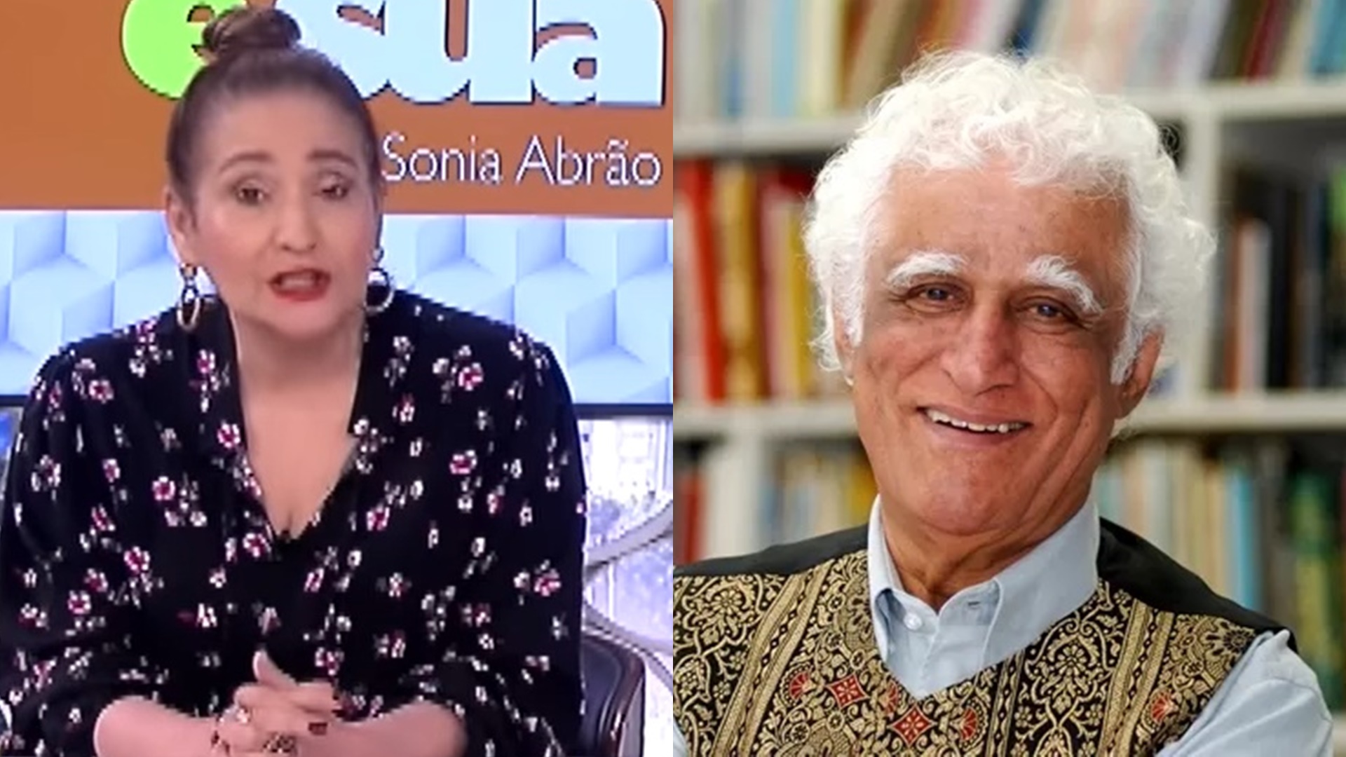 Sonia Abrão “mata” Ziraldo ao vivo e implora perdão ao cartunista: “Ele continua aqui”