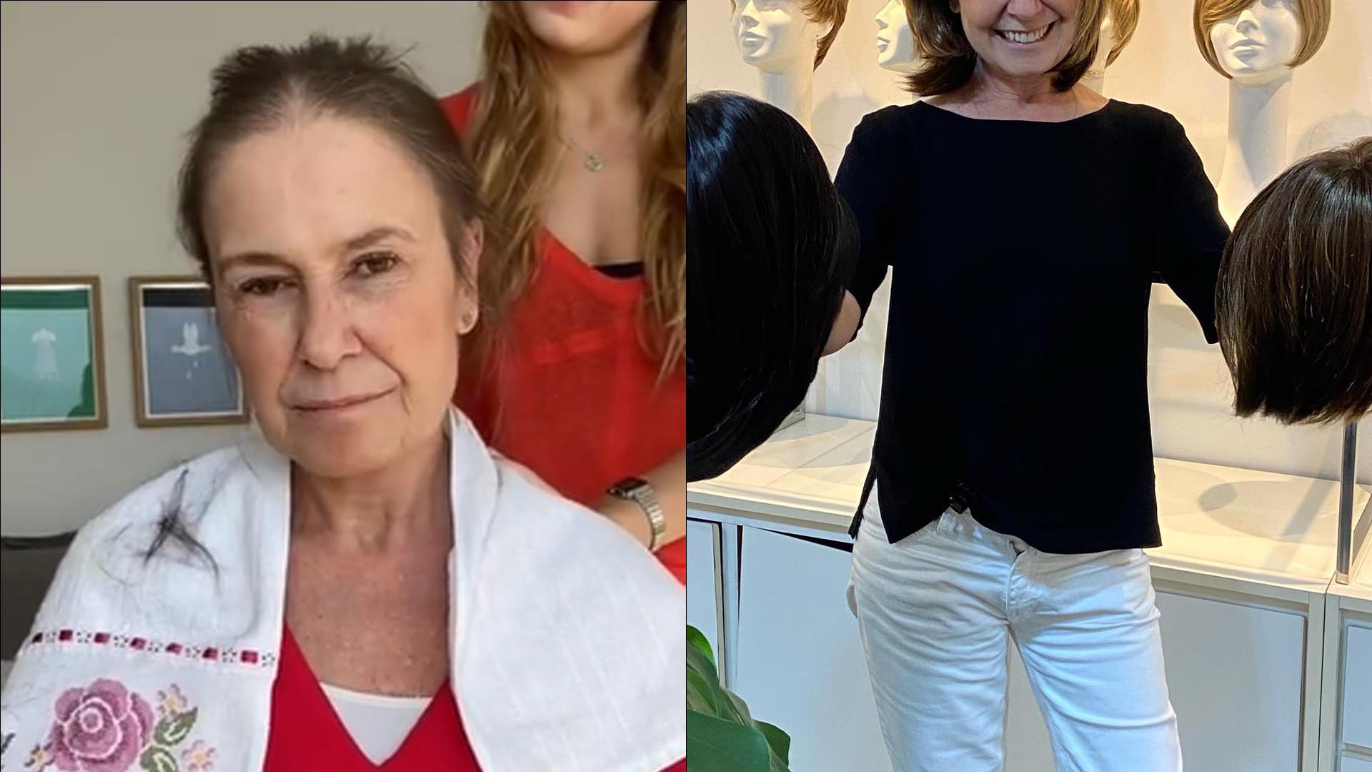 Susana Naspolini usa perucas após perder cabelo em luta contra câncer: “Superação”