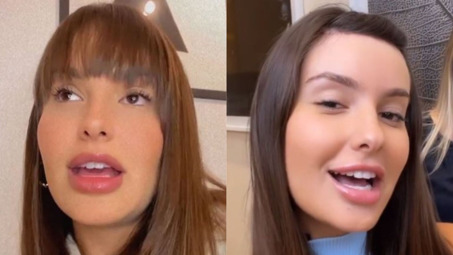 Thaís Braz sofre críticas por ainda usar franja após reduzir testa: “Tomar no c*”