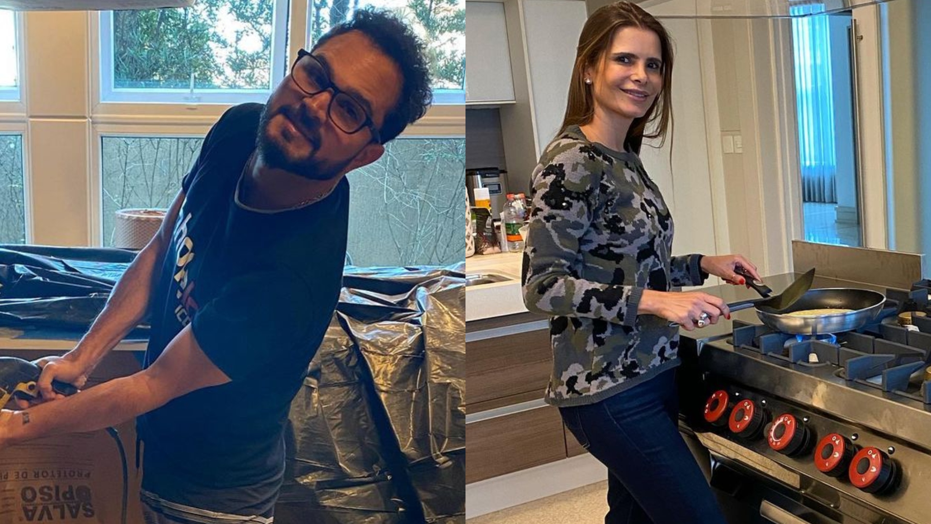 Tudo isso? Novo fogão da cozinha de Luciano Camargo custa uma fortuna; veja quanto