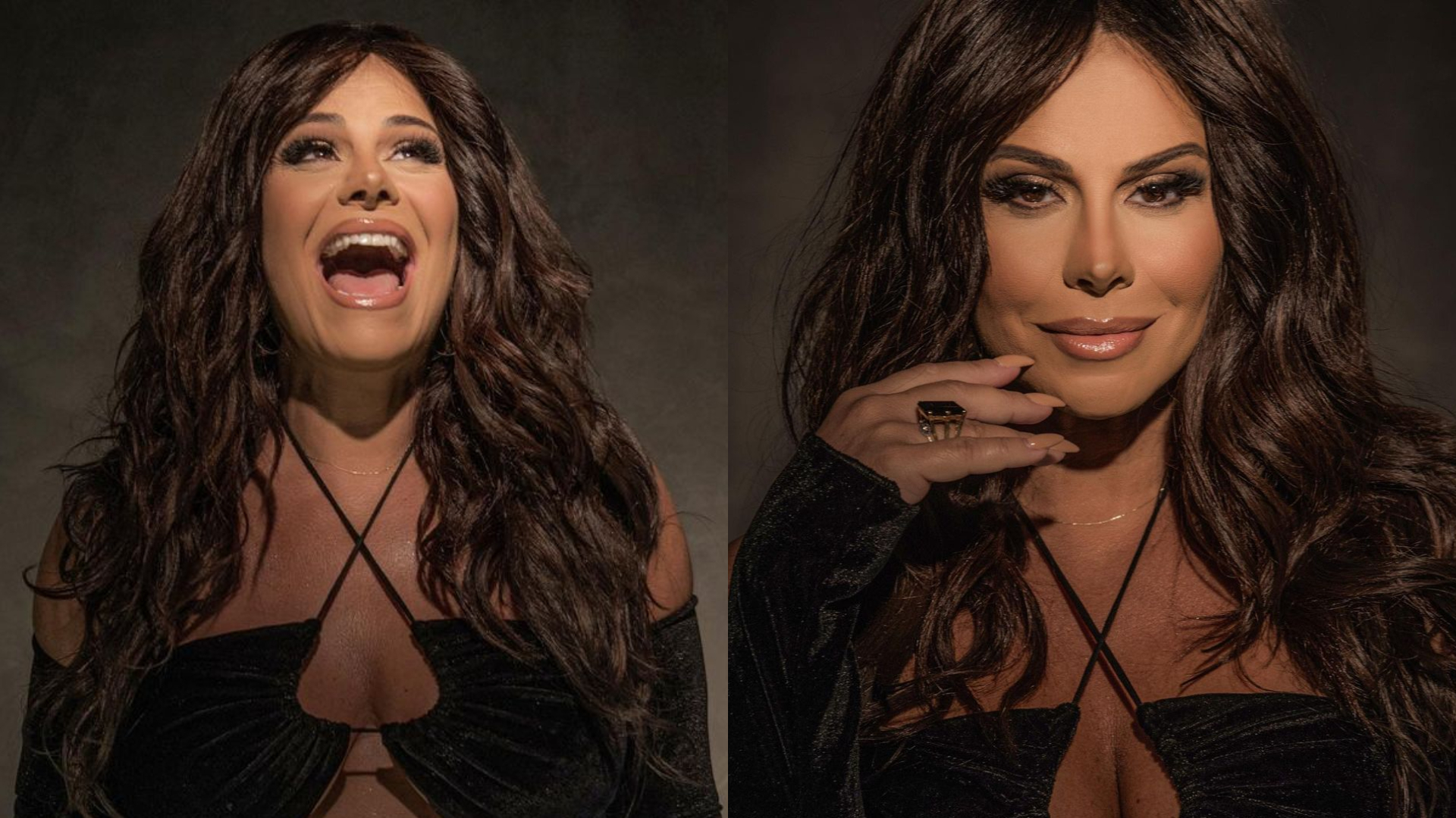 De calcinha, Viviane Araújo exibe barrigão na reta final da gravidez: “Linda”
