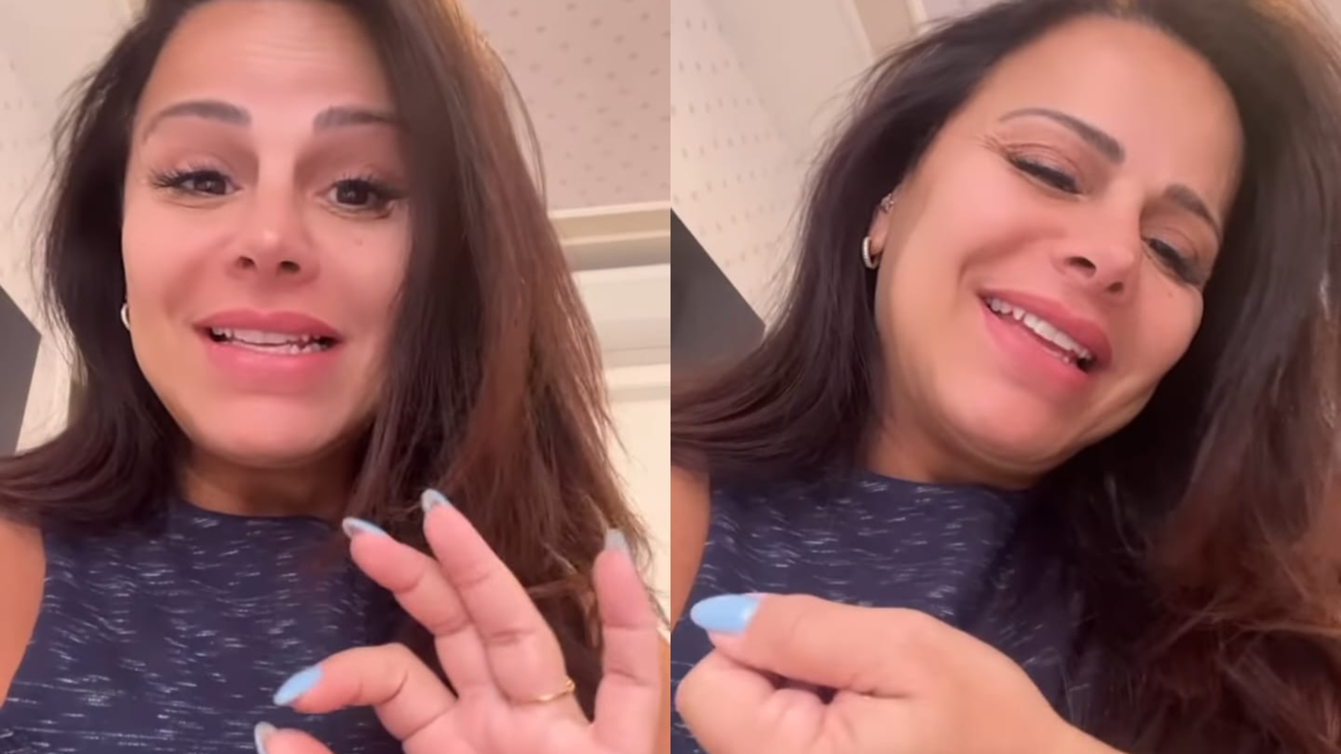 Na reta final da gravidez, Viviane Araújo prevê data de nascimento do filho: “Estou sentindo”