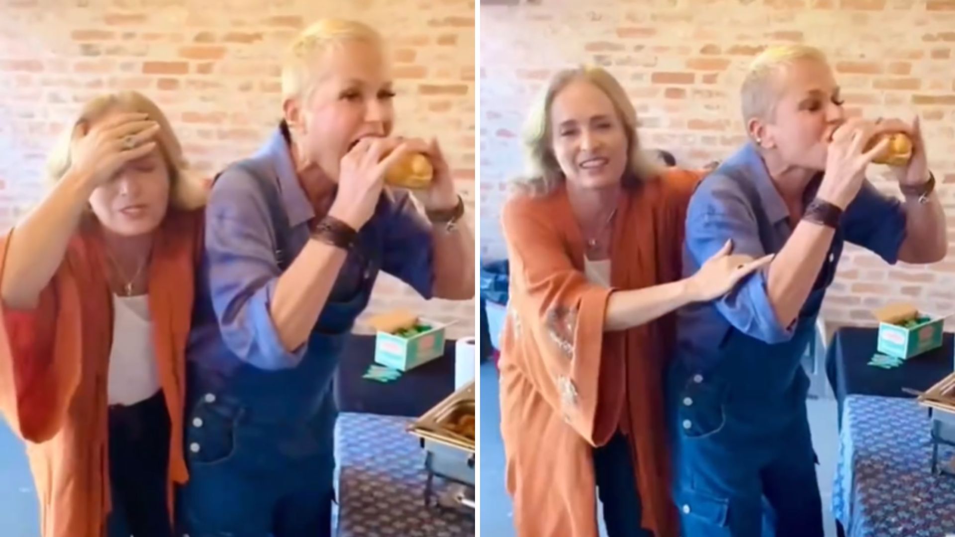 Angélica se desespera e socorre Xuxa de comida exótica: “Pensei que tinha surtado”