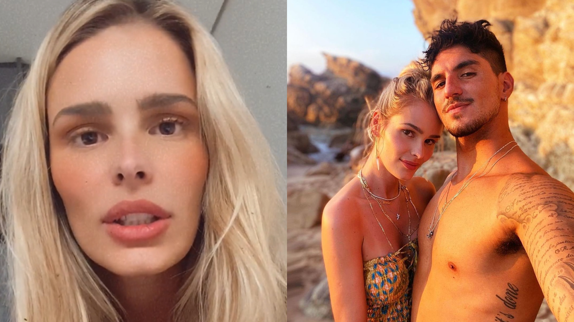 Acusada de não ter superado Gabriel Medina, Yasmin Brunet se enfurece: “Palhaçada”