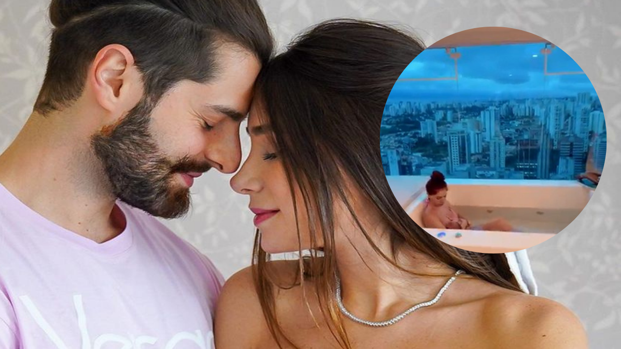 Puro luxo! Alok choca fãs ao mostrar a esposa em banheira luxuosa com vista panorâmica