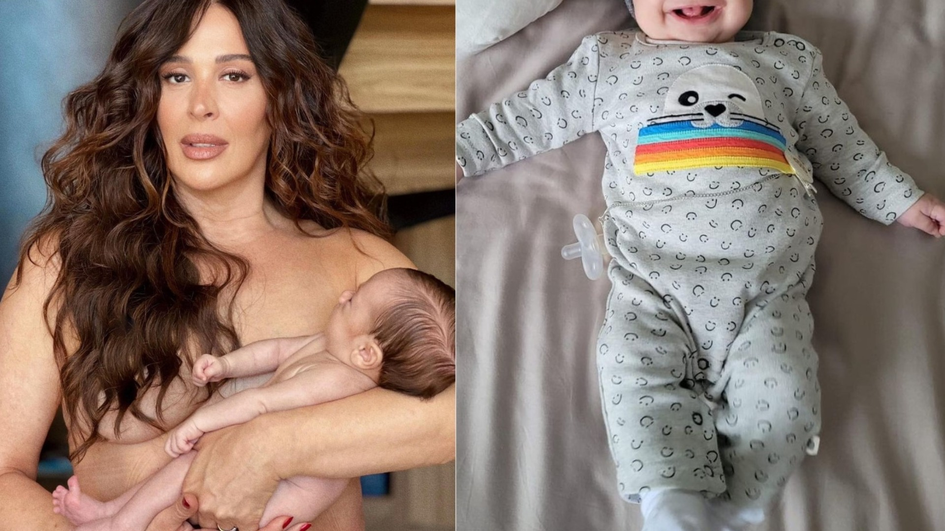 Claudia Raia mostra filho sorrindo e fãs se derretem: “Fofurômetro explodiu”
