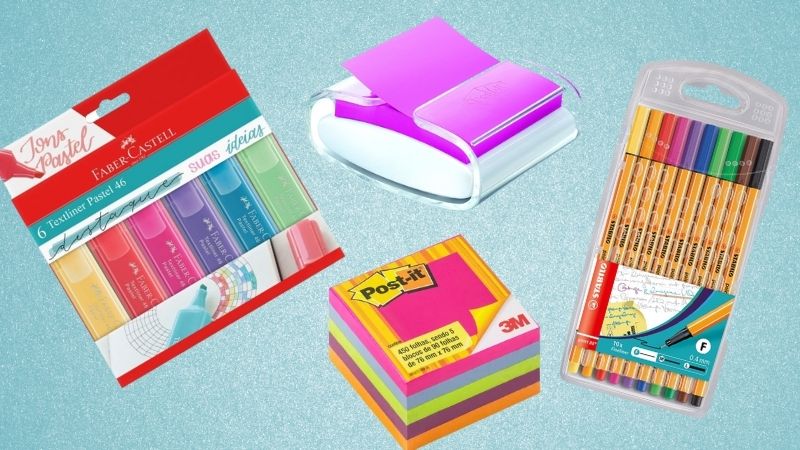 Papelaria: 12 itens incríveis para o dia a dia